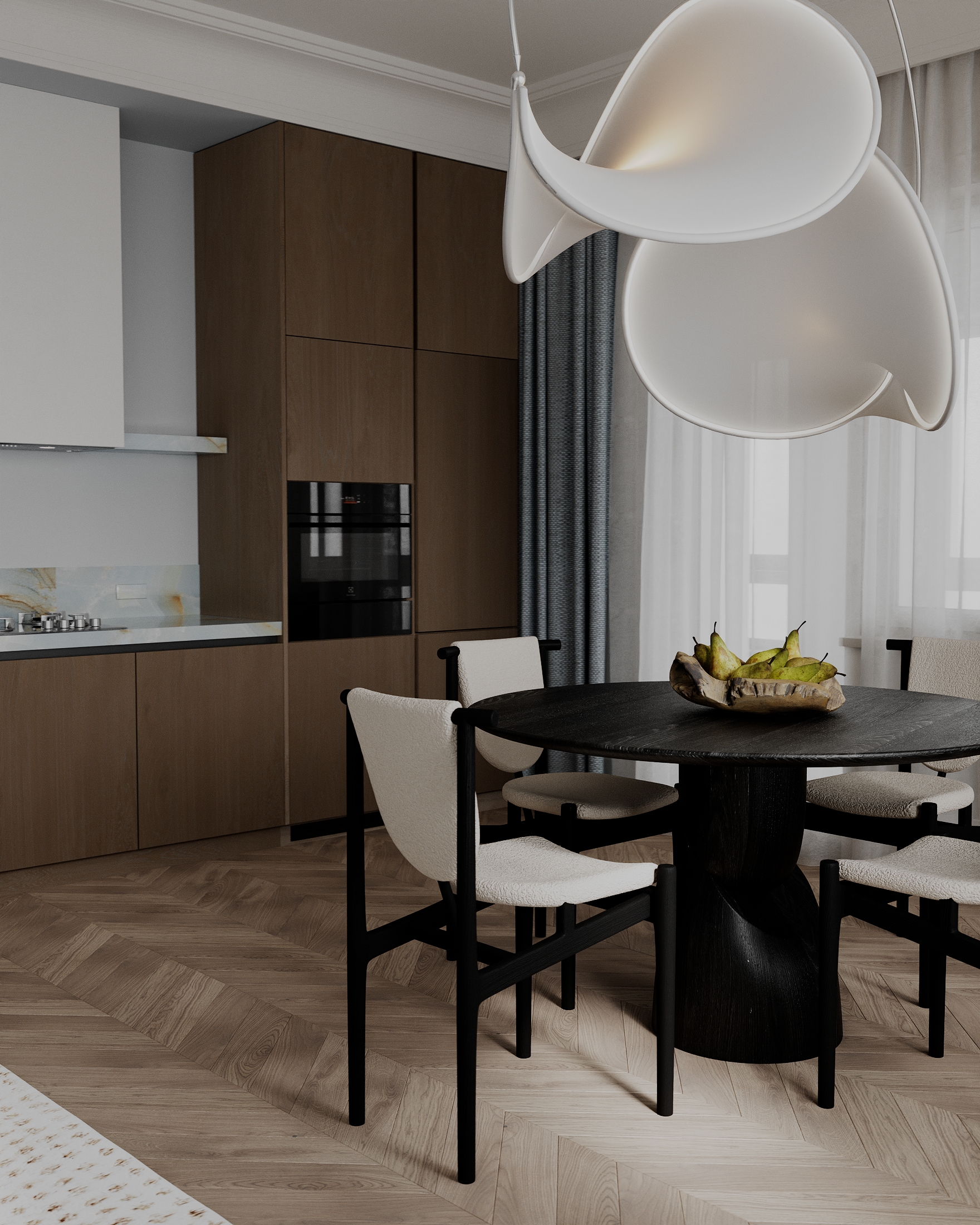 Квартира для молодой пары в ЖК Фамилия (Санкт-Петербург) — Изображение №5 — Архитектура на Dprofile