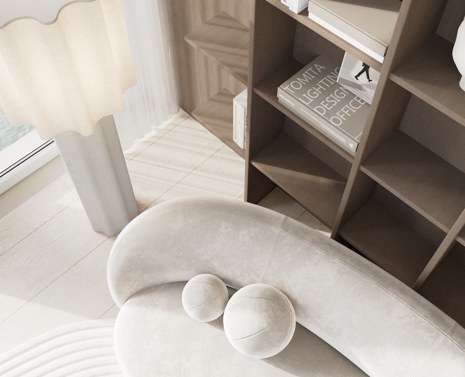 Визуализация светлой квартиры, г. Москва на Dprofile