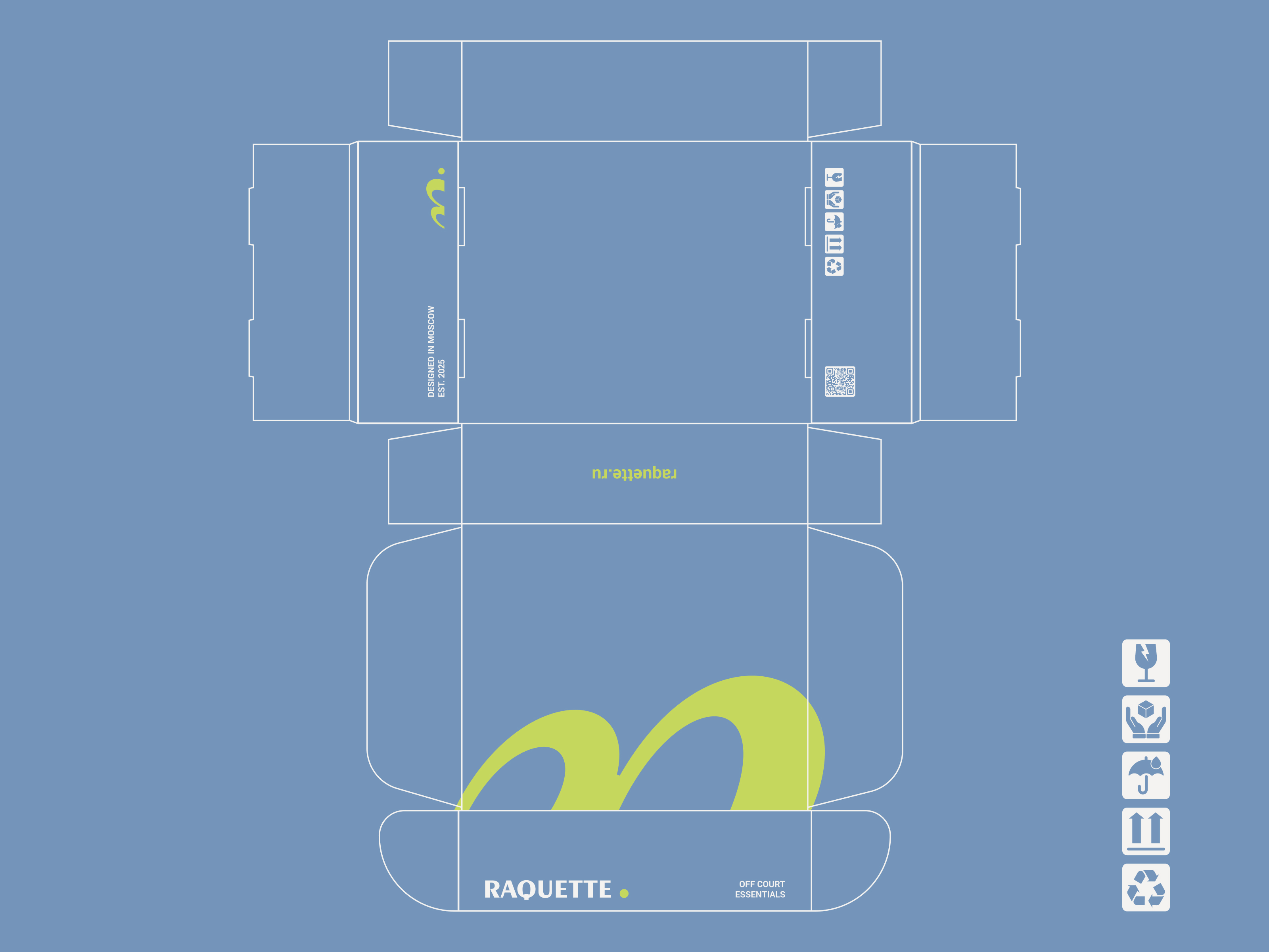 RAQUETTE · OFF COURT ESSENTIALS — Изображение №11 — Брендинг на Dprofile