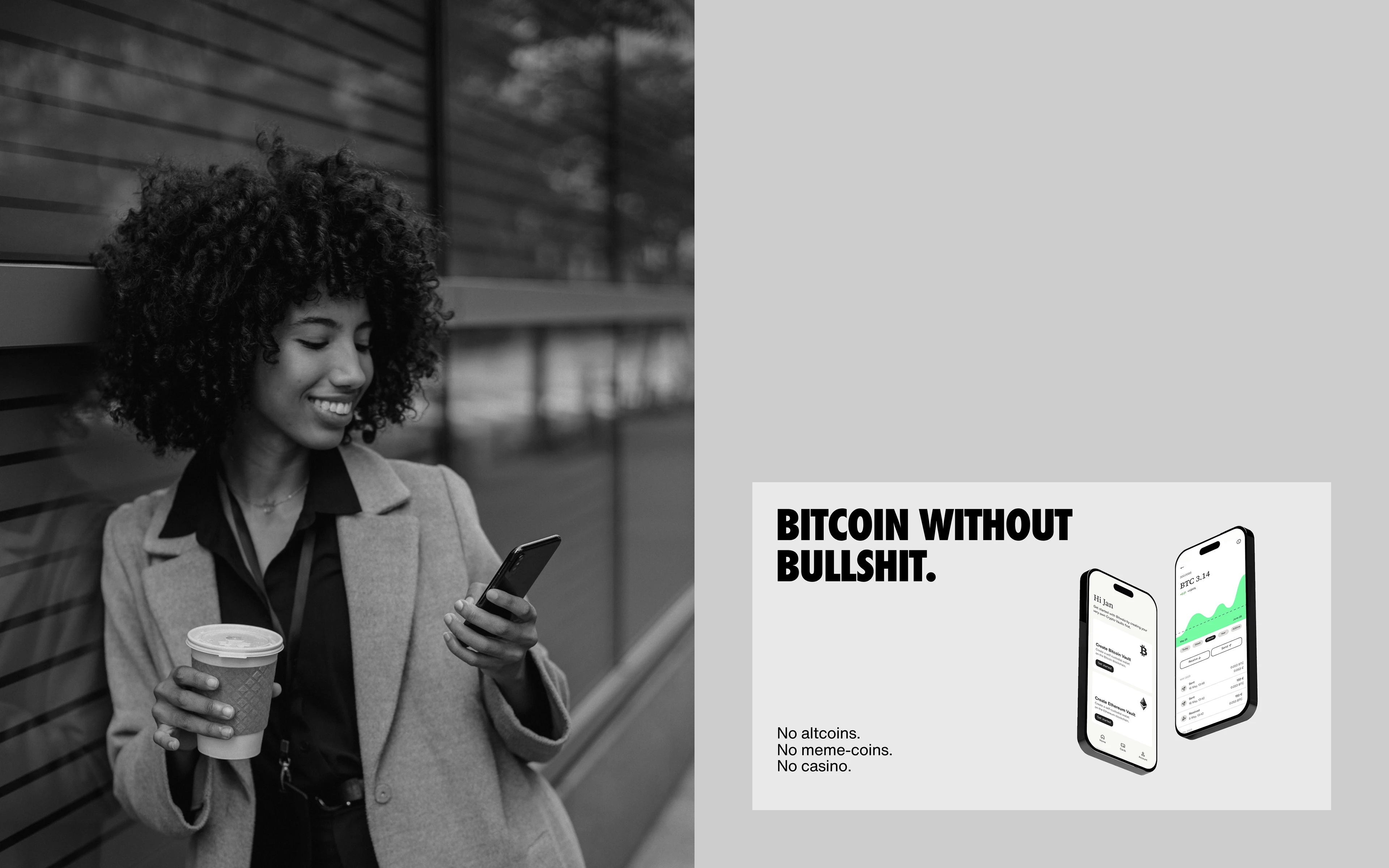 Bitwala — Изображение №2 — Интерфейсы, Брендинг на Dprofile