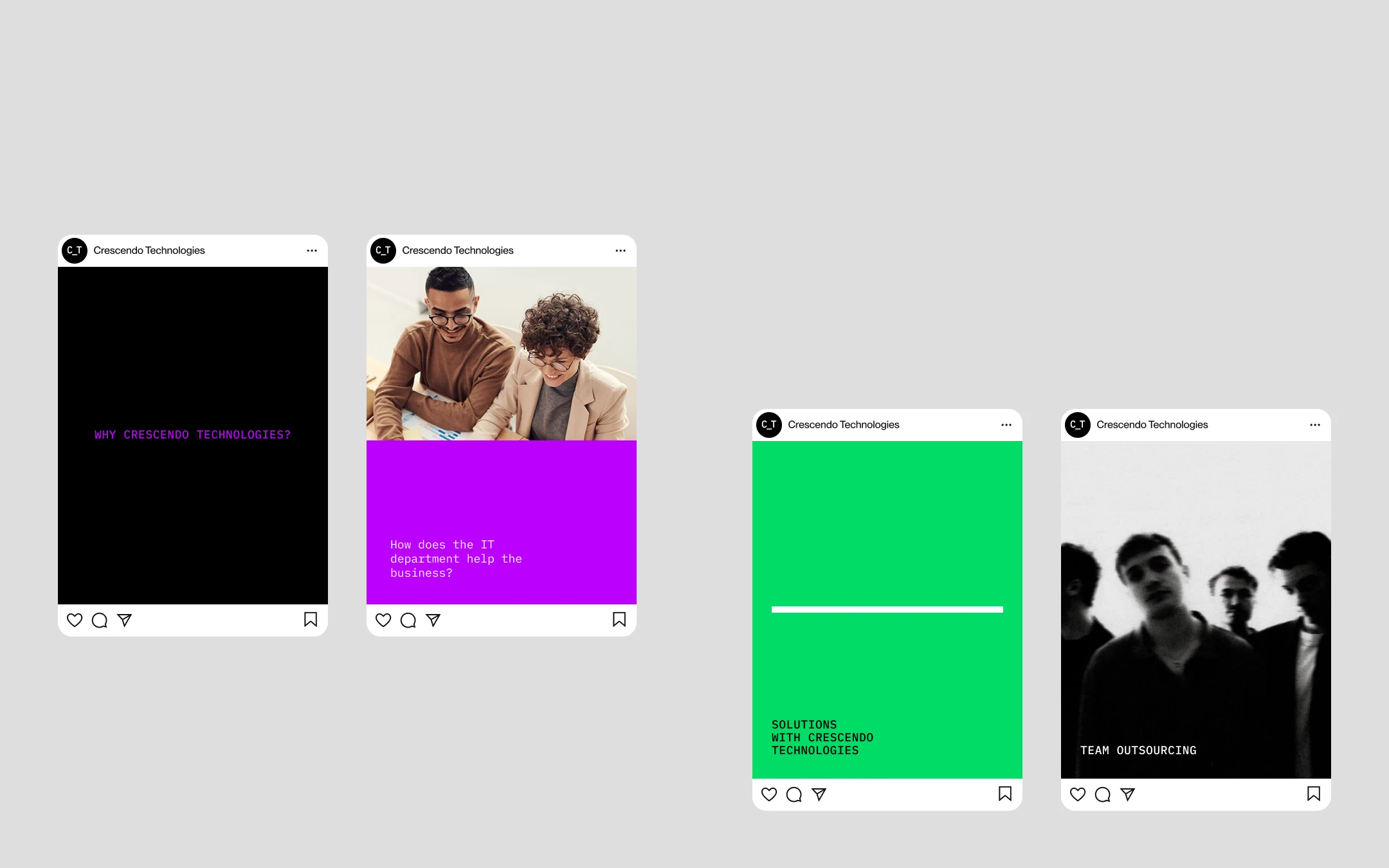 Crescendo Technologies — Изображение №15 — Интерфейсы, Брендинг на Dprofile