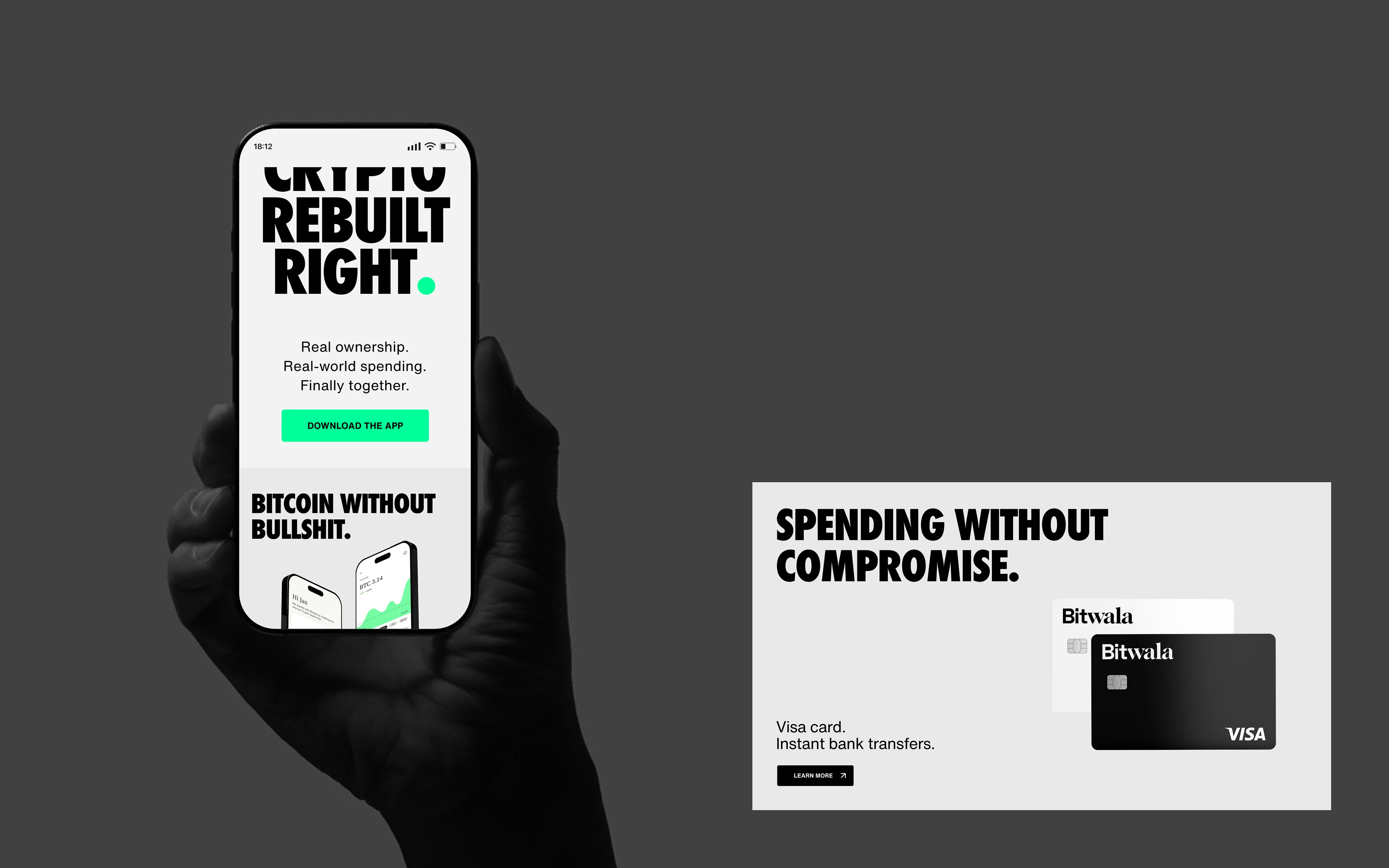 Bitwala — Изображение №5 — Интерфейсы, Брендинг на Dprofile