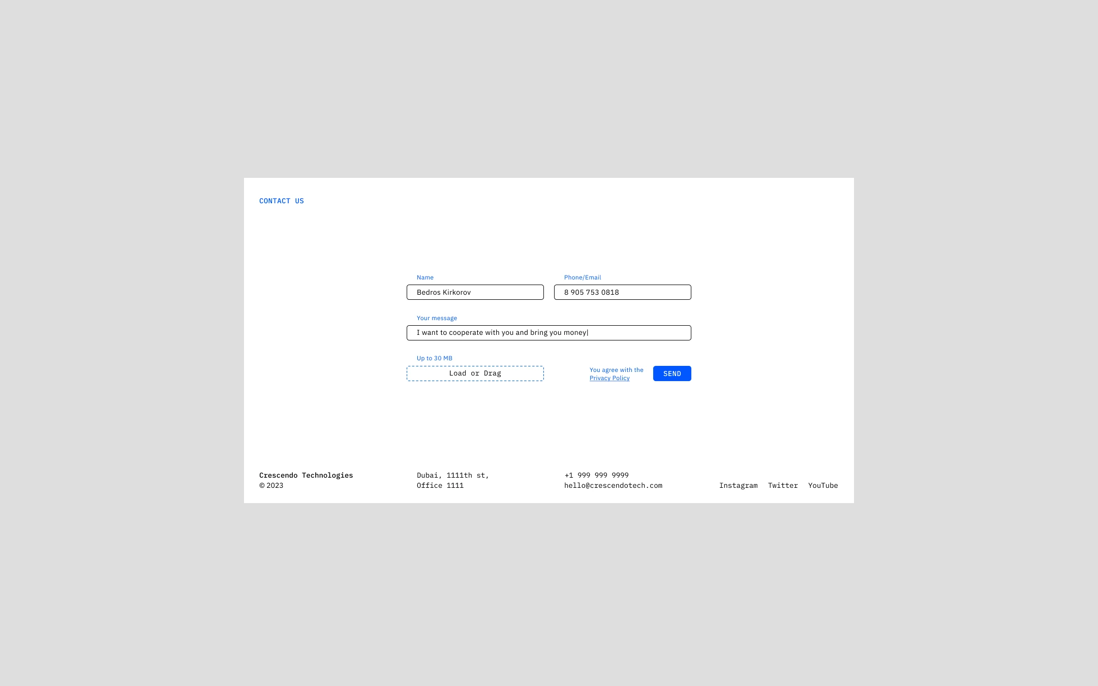 Crescendo Technologies — Изображение №10 — Интерфейсы, Брендинг на Dprofile