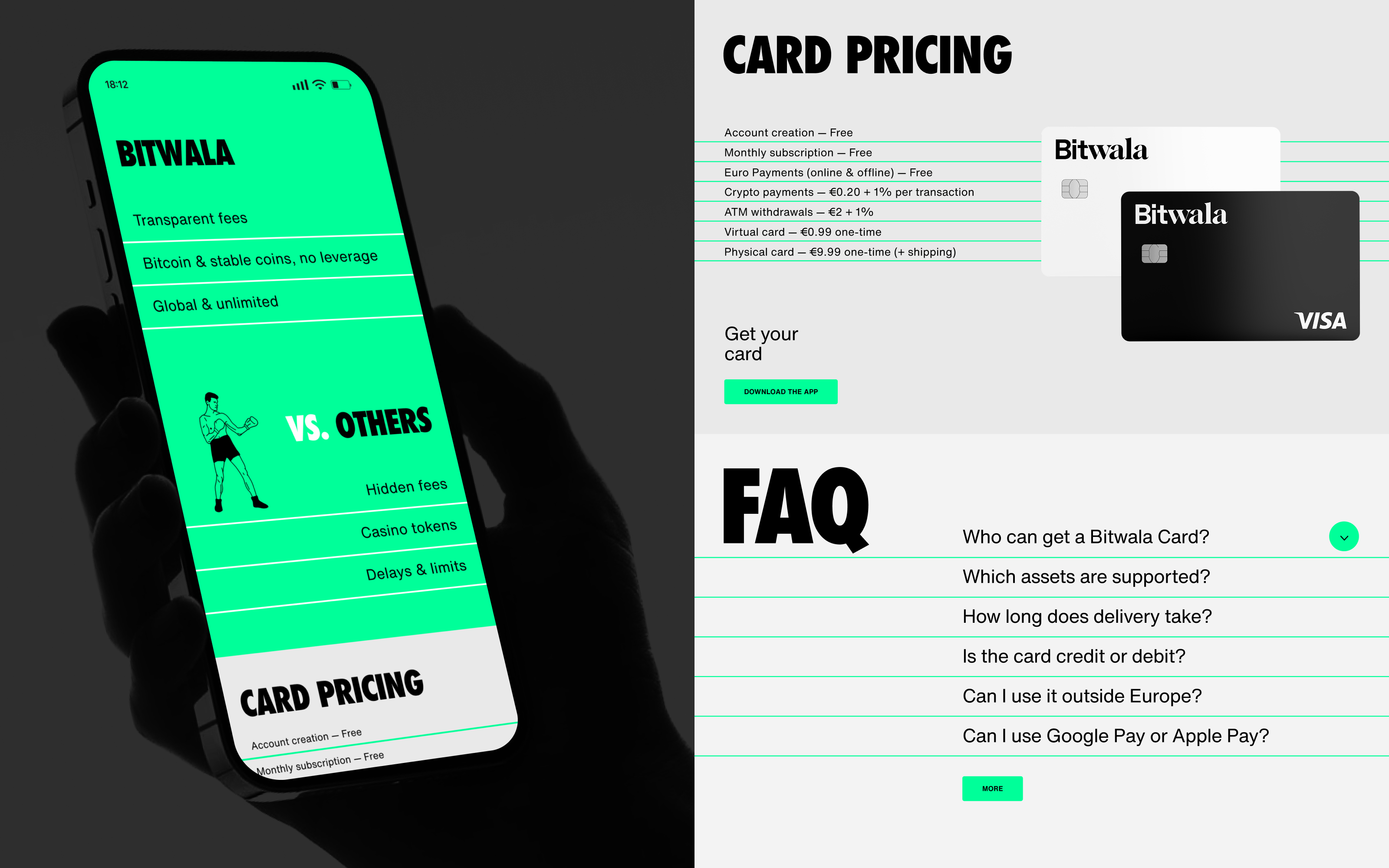 Bitwala — Изображение №9 — Интерфейсы, Брендинг на Dprofile