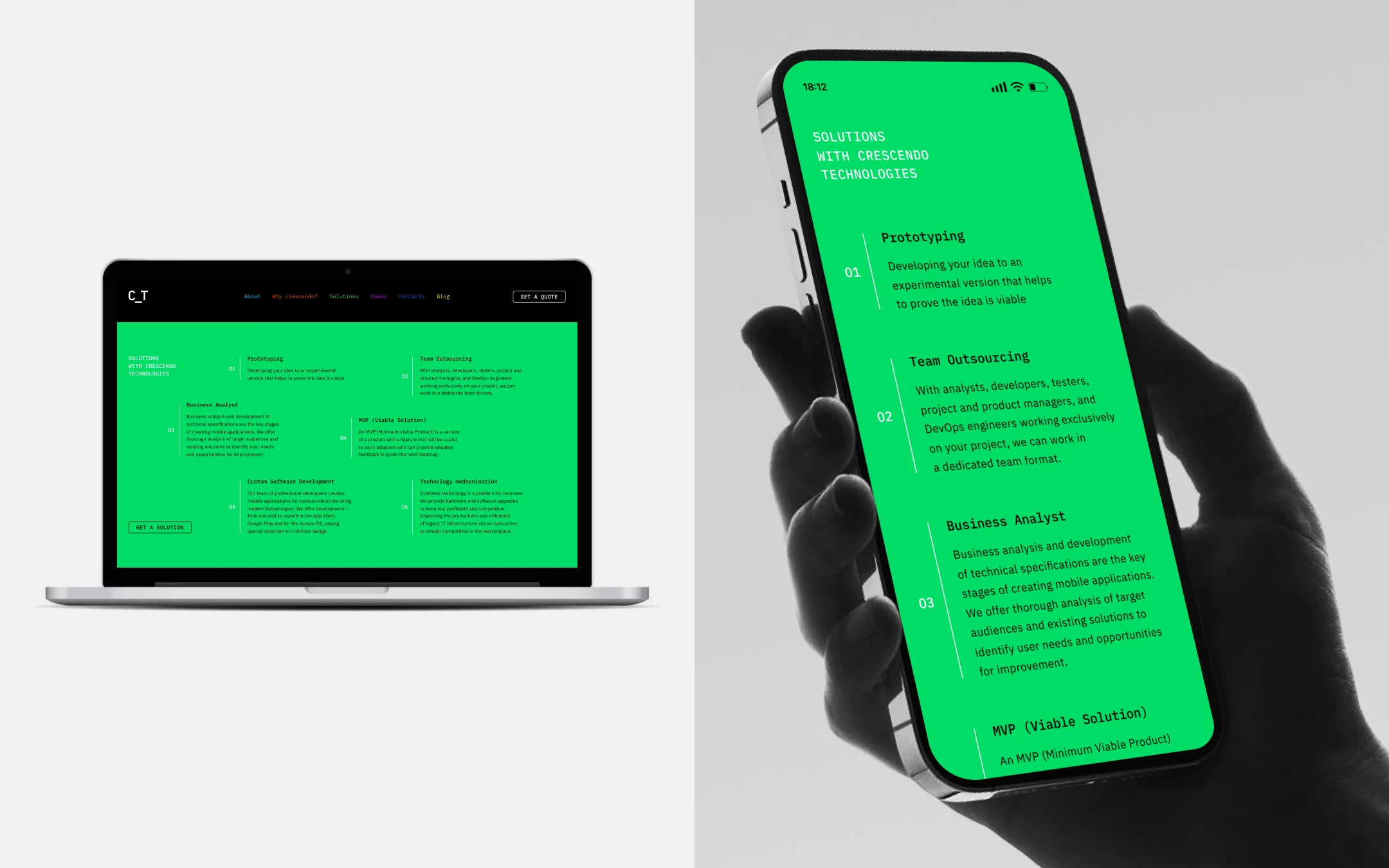 Crescendo Technologies — Изображение №13 — Интерфейсы, Брендинг на Dprofile