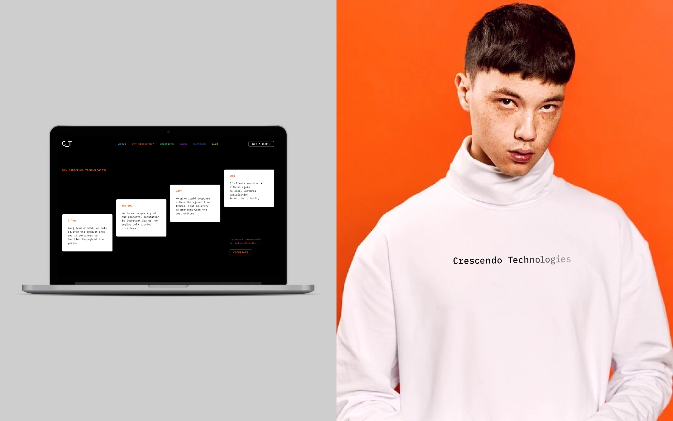 Crescendo Technologies — Изображение №6 — Интерфейсы, Брендинг на Dprofile