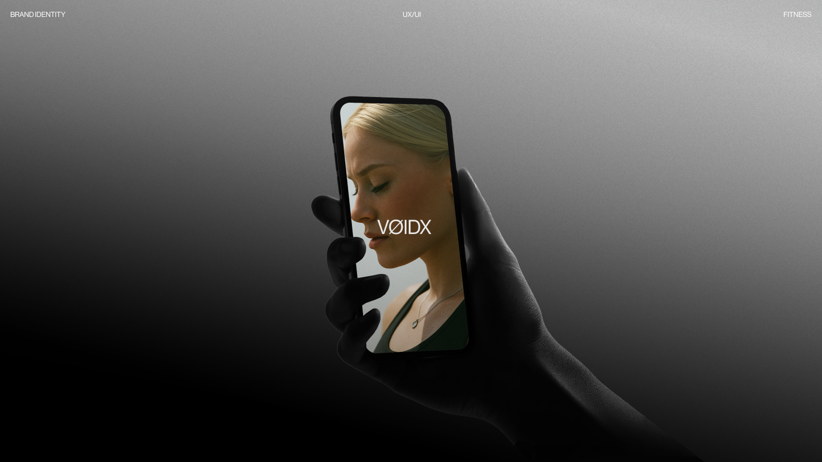 VØIDX fitness / coorporate web-site — Изображение №1 — Интерфейсы, Брендинг на Dprofile