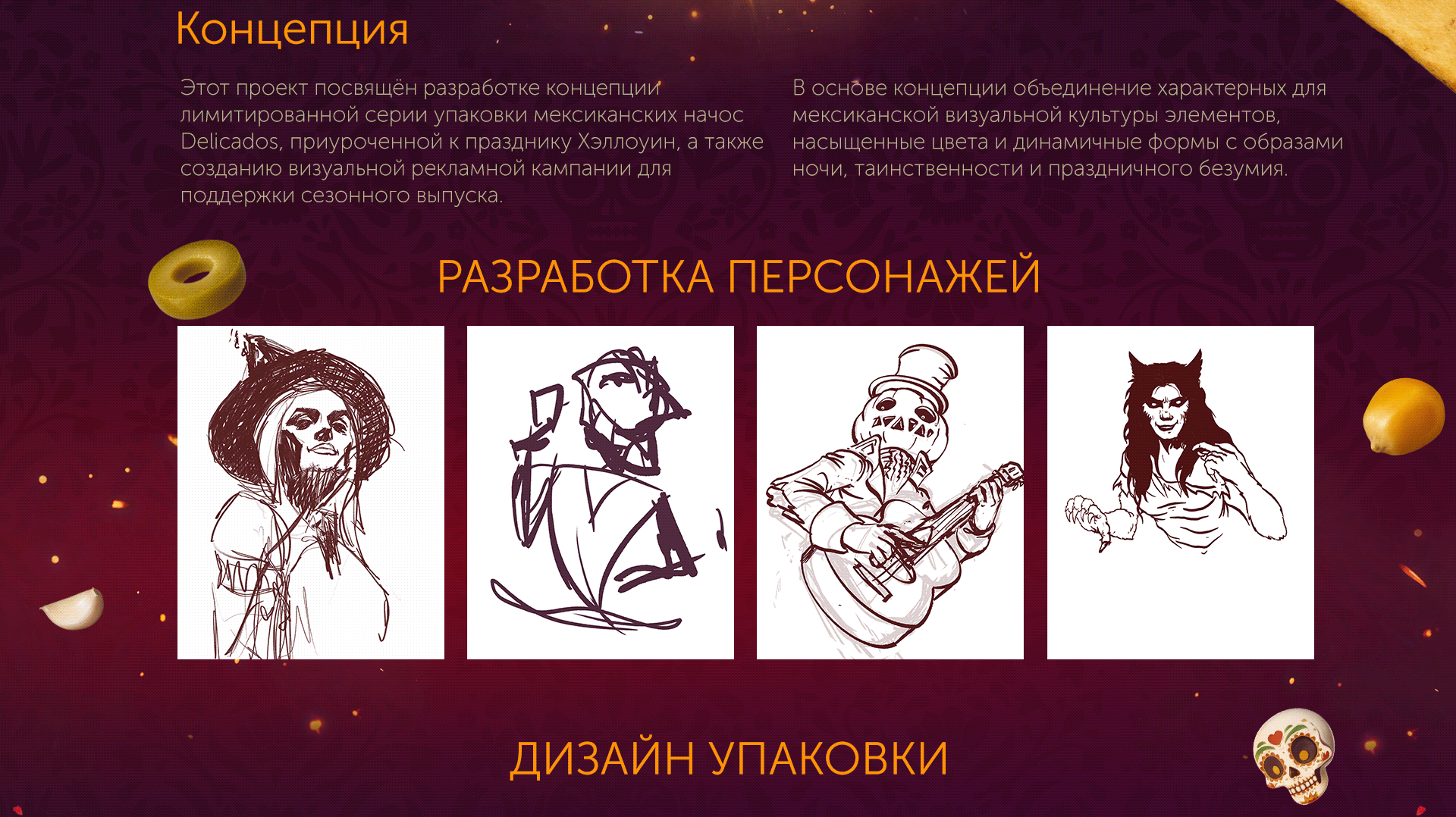 Delicados! Зажги по мексикански! — Изображение №2 — Брендинг, Иллюстрация на Dprofile