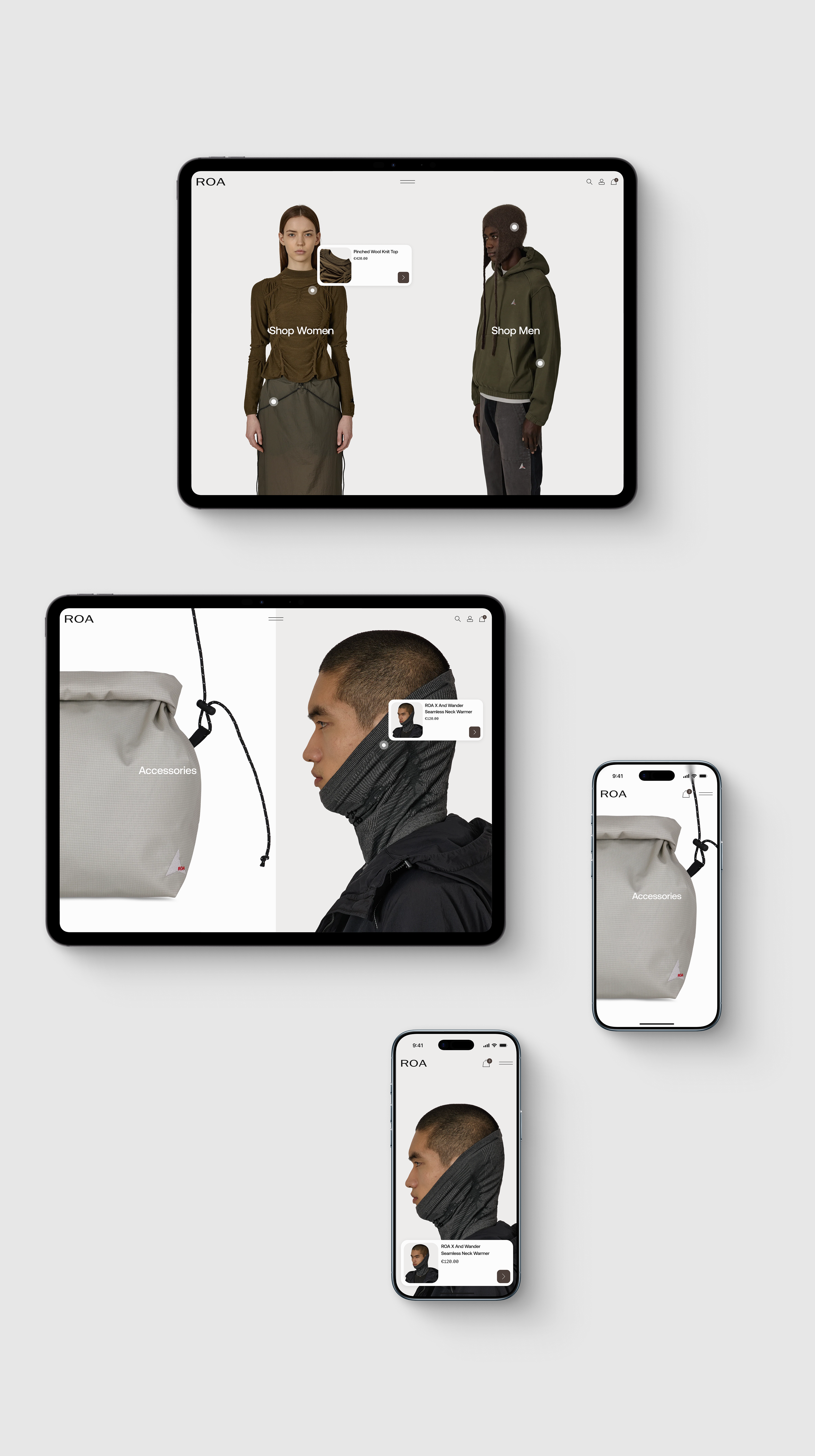 ROA Hiking — Изображение №2 — Интерфейсы на Dprofile