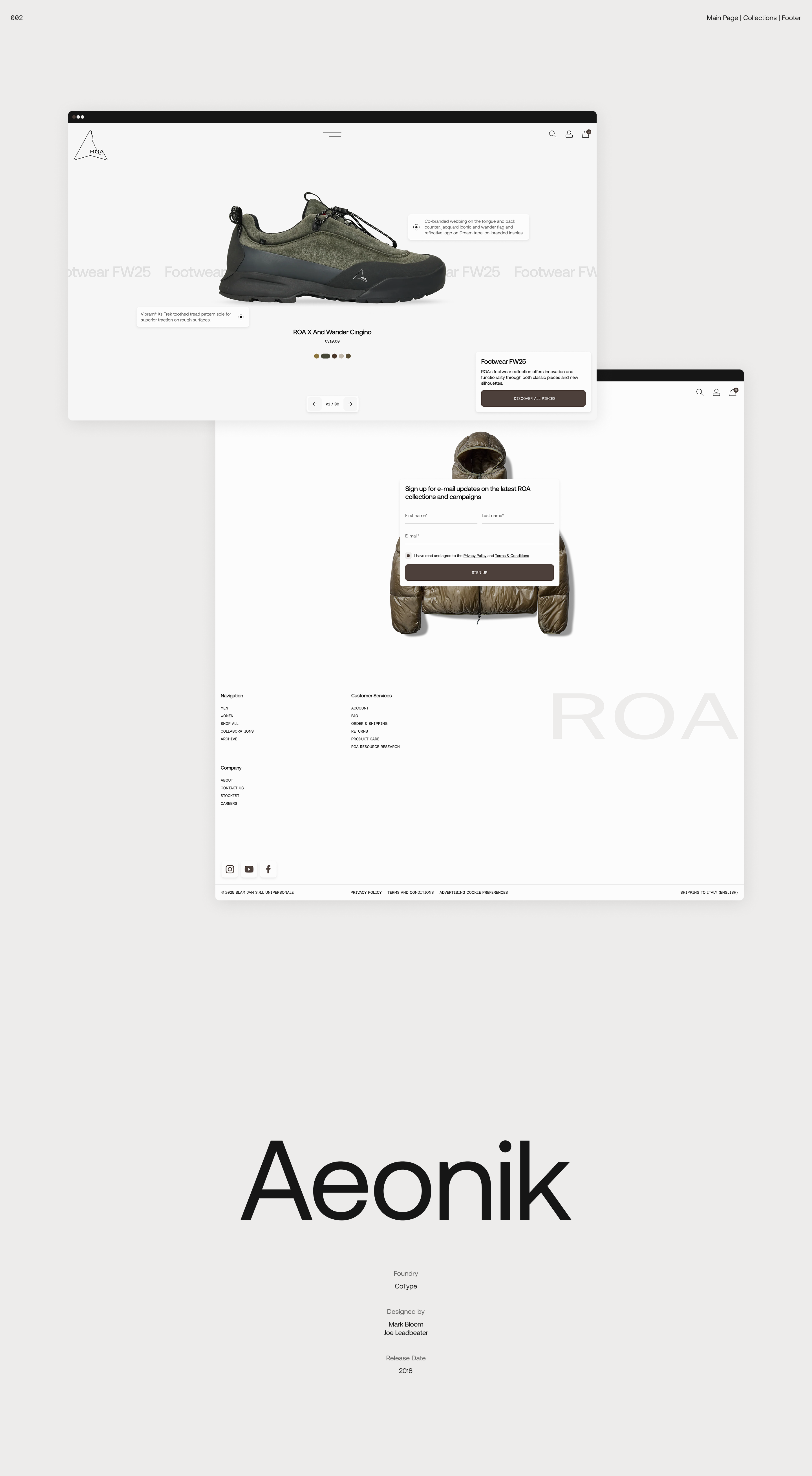 ROA Hiking — Изображение №5 — Интерфейсы на Dprofile
