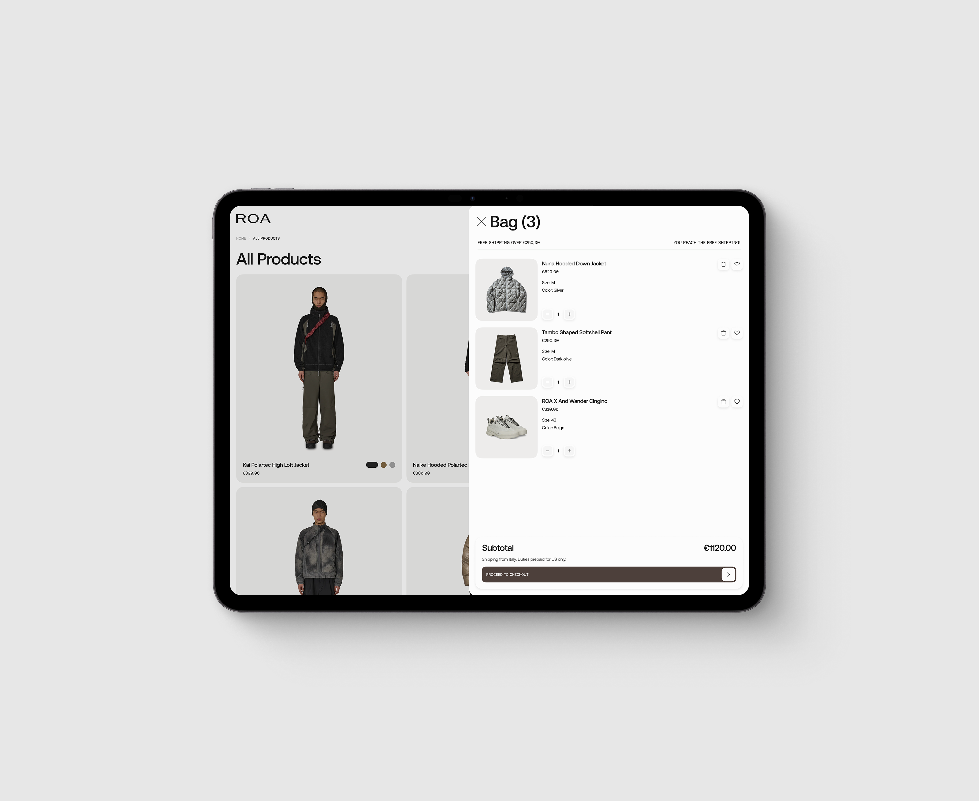 ROA Hiking — Изображение №16 — Интерфейсы на Dprofile