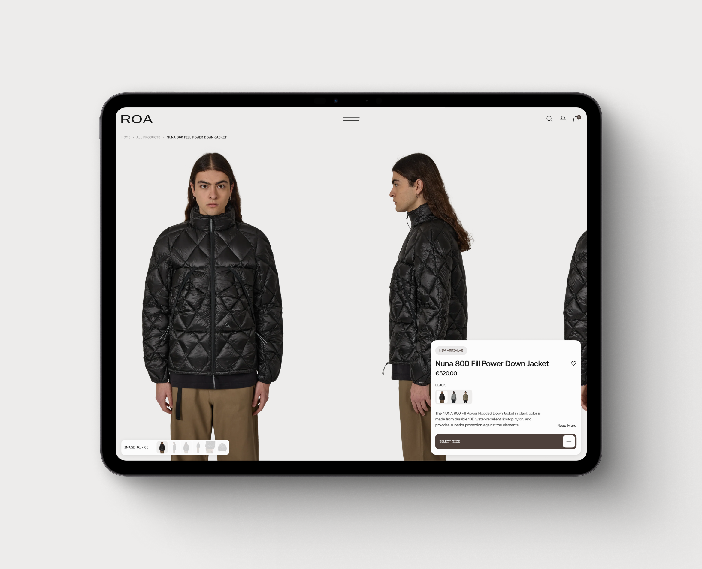 ROA Hiking — Интерфейсы на Dprofile