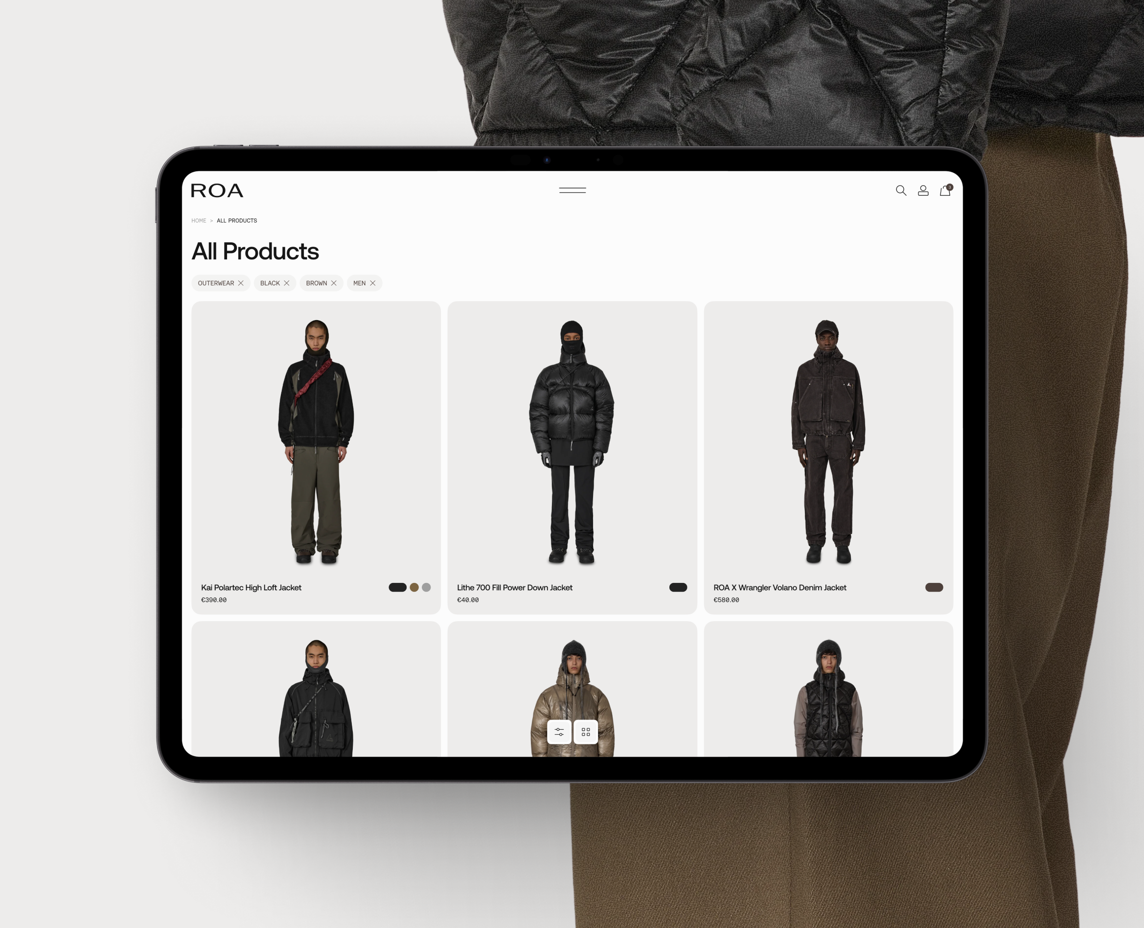 ROA Hiking — Интерфейсы на Dprofile