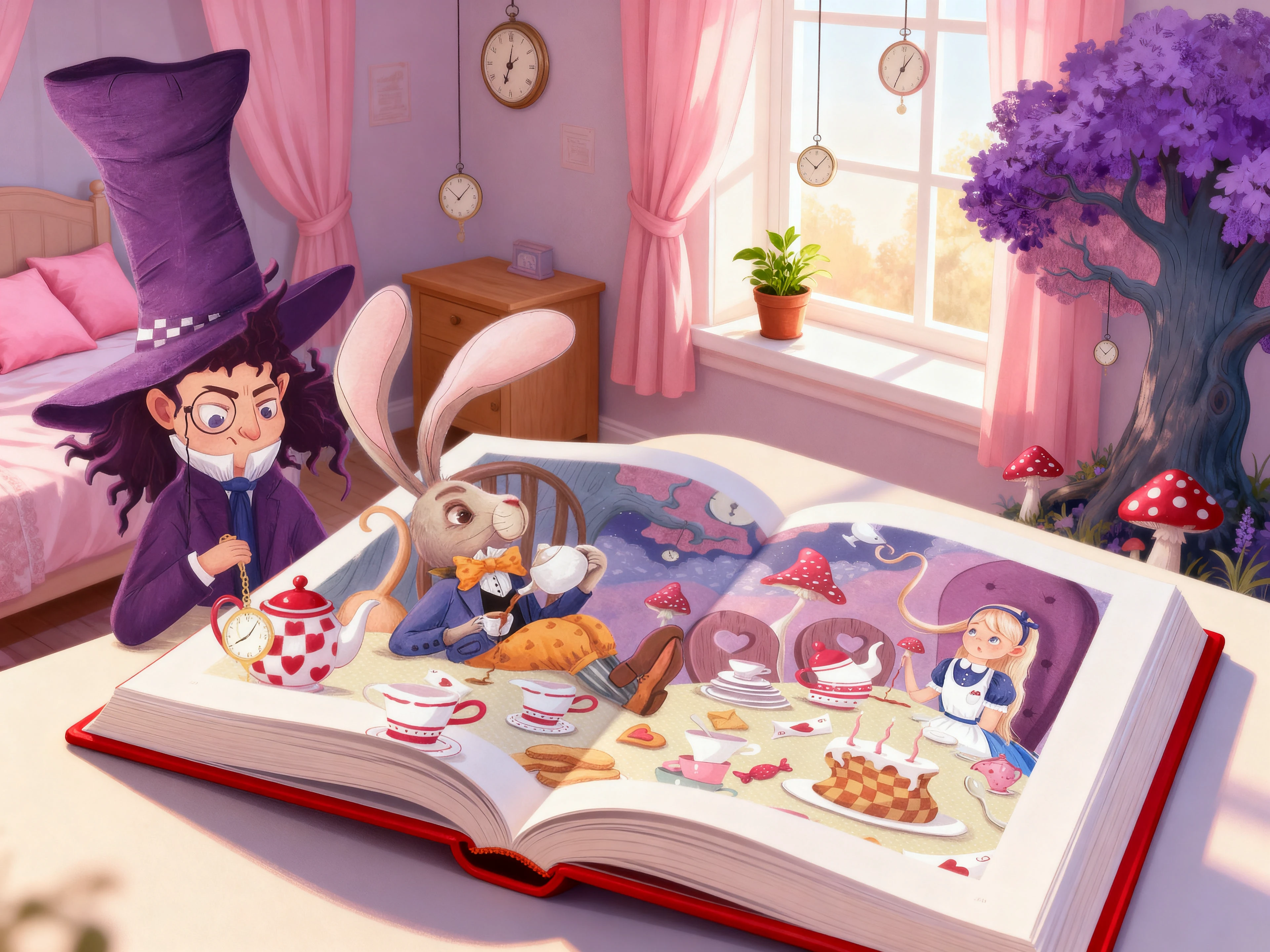 Иллюстрация к книге "Алиса в стране чудес" — Изображение №8 — Иллюстрация на Dprofile