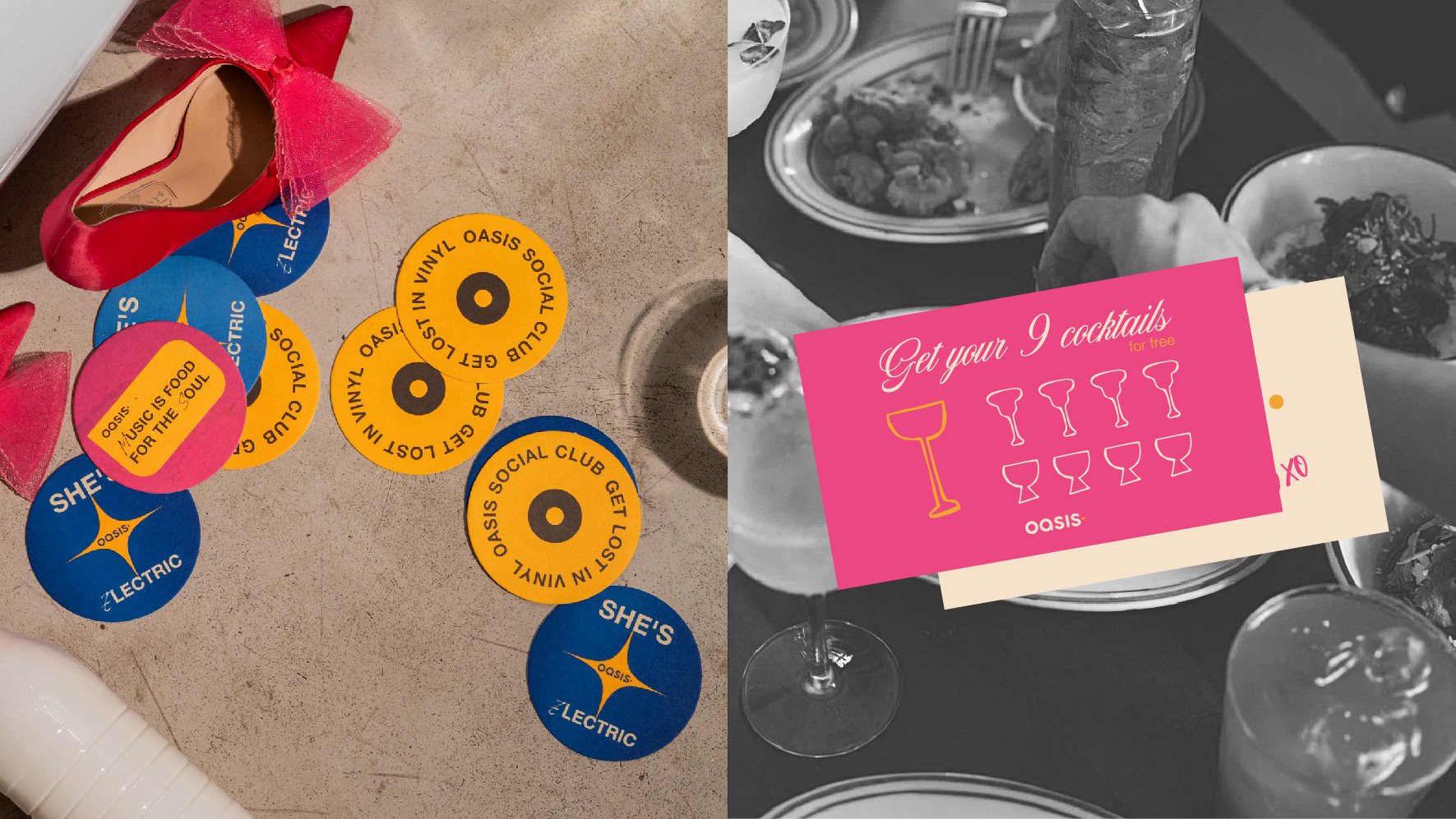 OASIS Social Bar айдентика — Изображение №4 — Брендинг на Dprofile