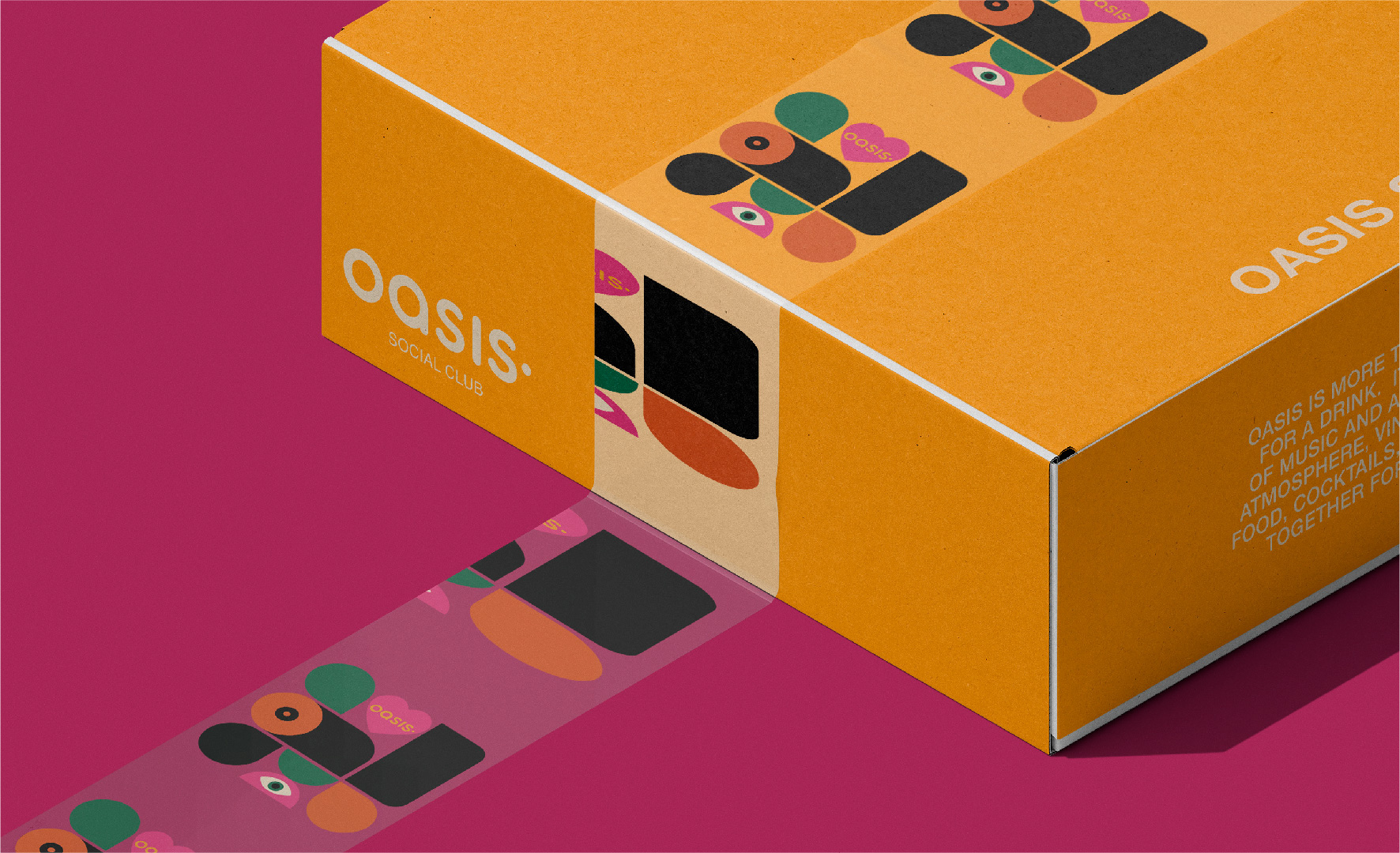 OASIS Social Bar айдентика — Изображение №5 — Брендинг на Dprofile