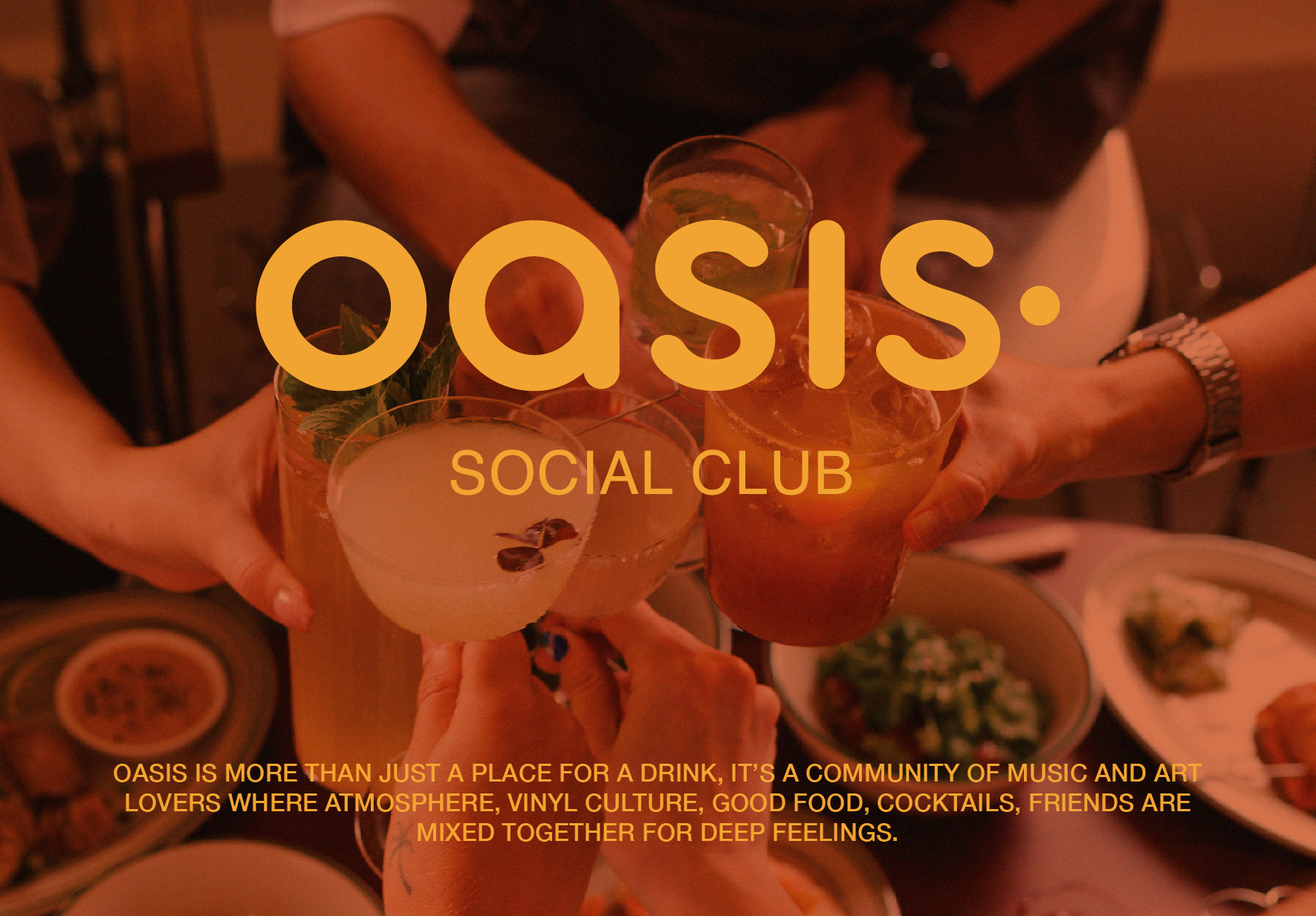 OASIS Social Bar айдентика — Изображение №1 — Брендинг на Dprofile
