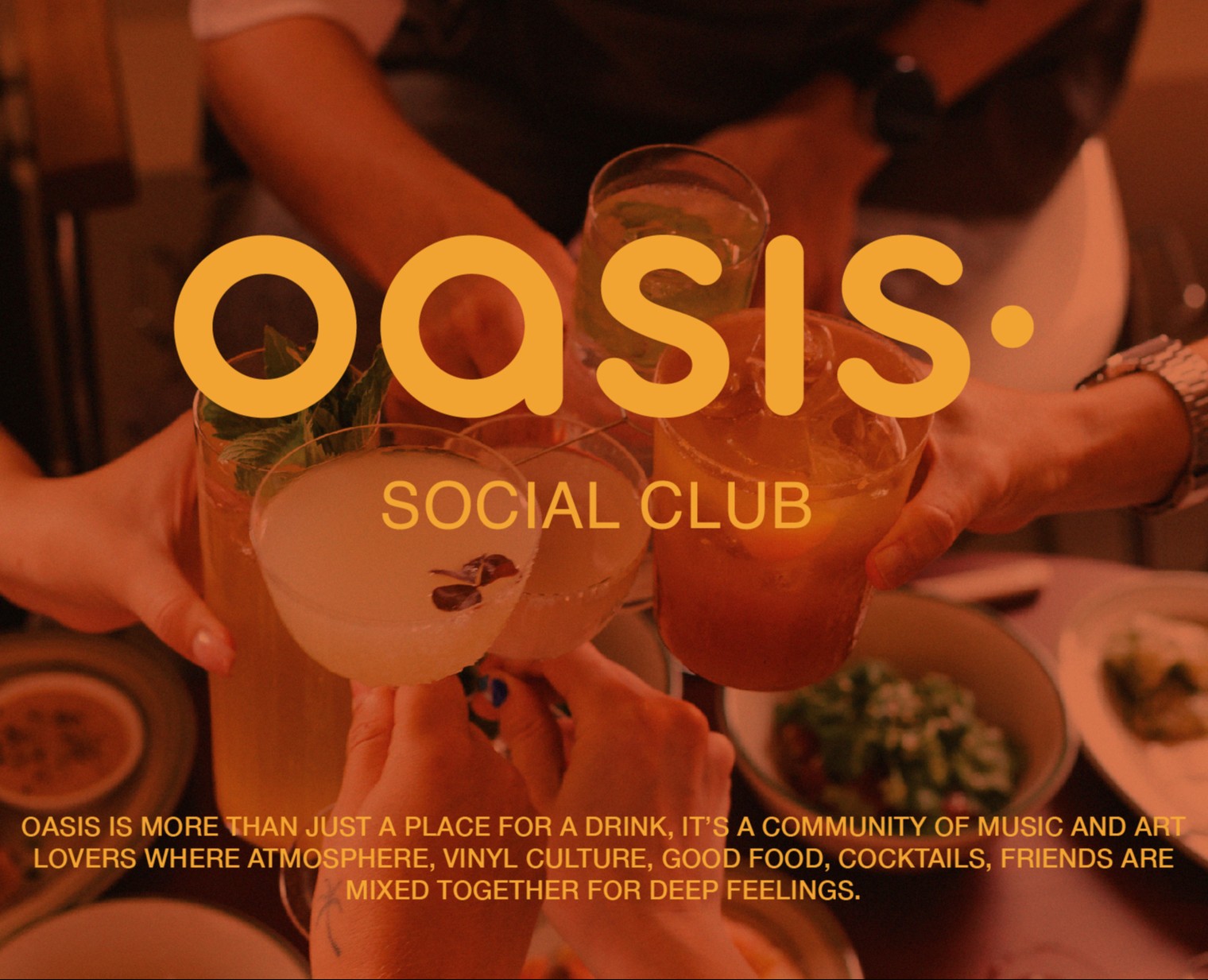 OASIS Social Bar айдентика на Dprofile