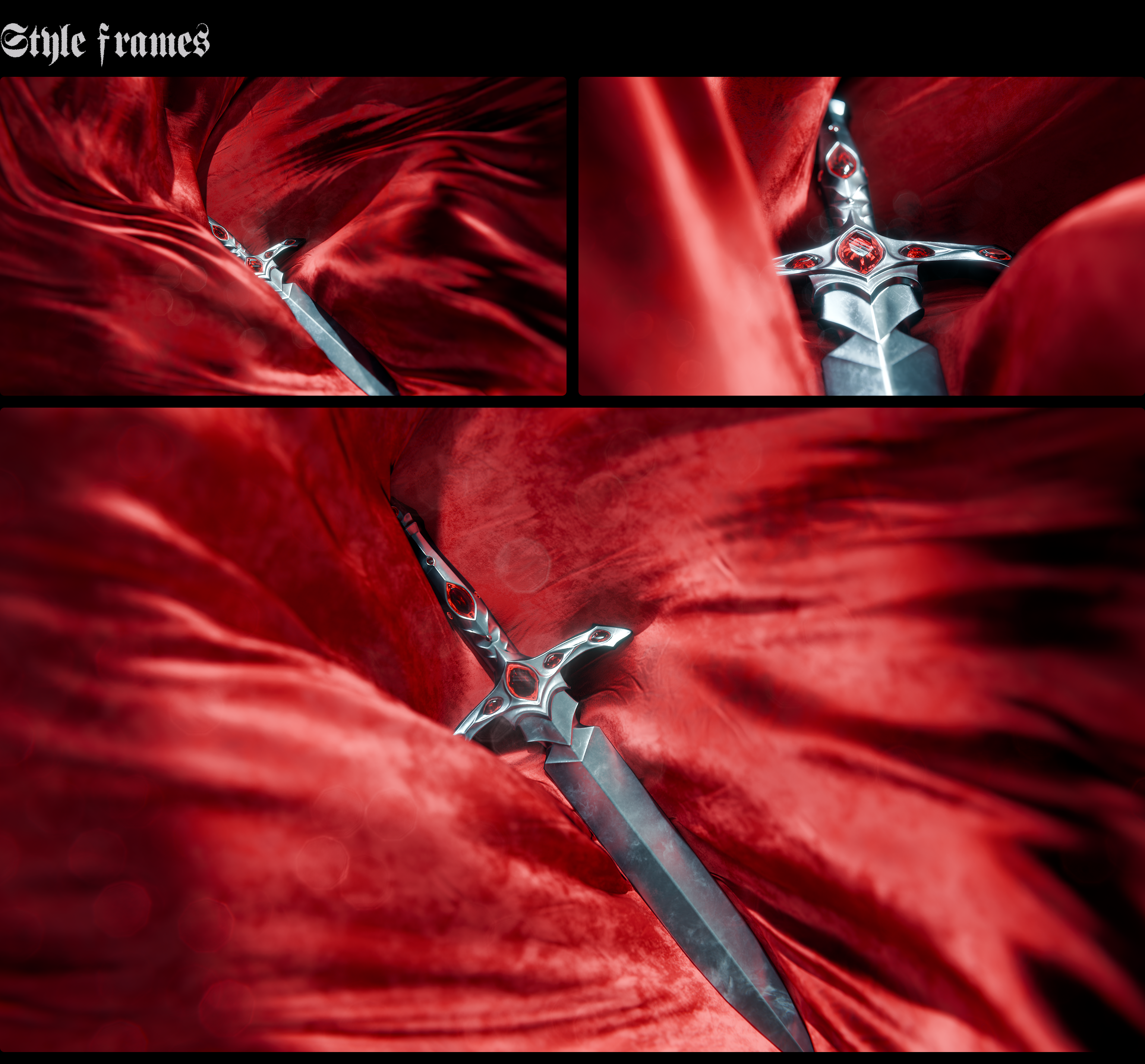 Готический кинжал | 3D анимация — Изображение №2 — 3D, Анимация на Dprofile