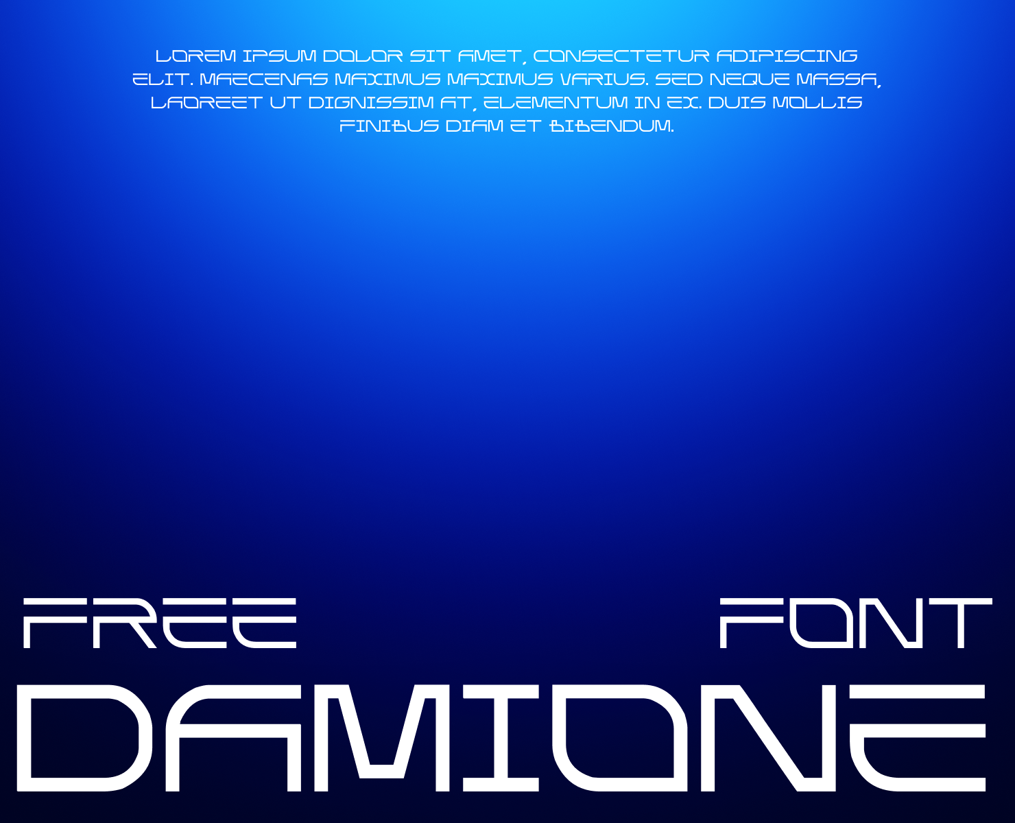 DaMiOne | Бесплатный Шрифт — Графика на Dprofile