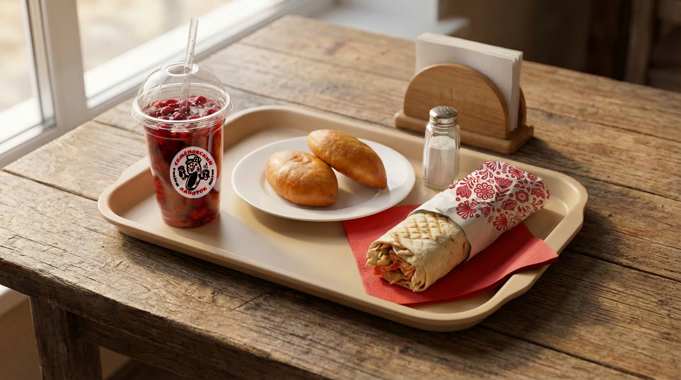 Логотип для бистро «Семёновский лапоток» — Изображение №7 — Брендинг на Dprofile