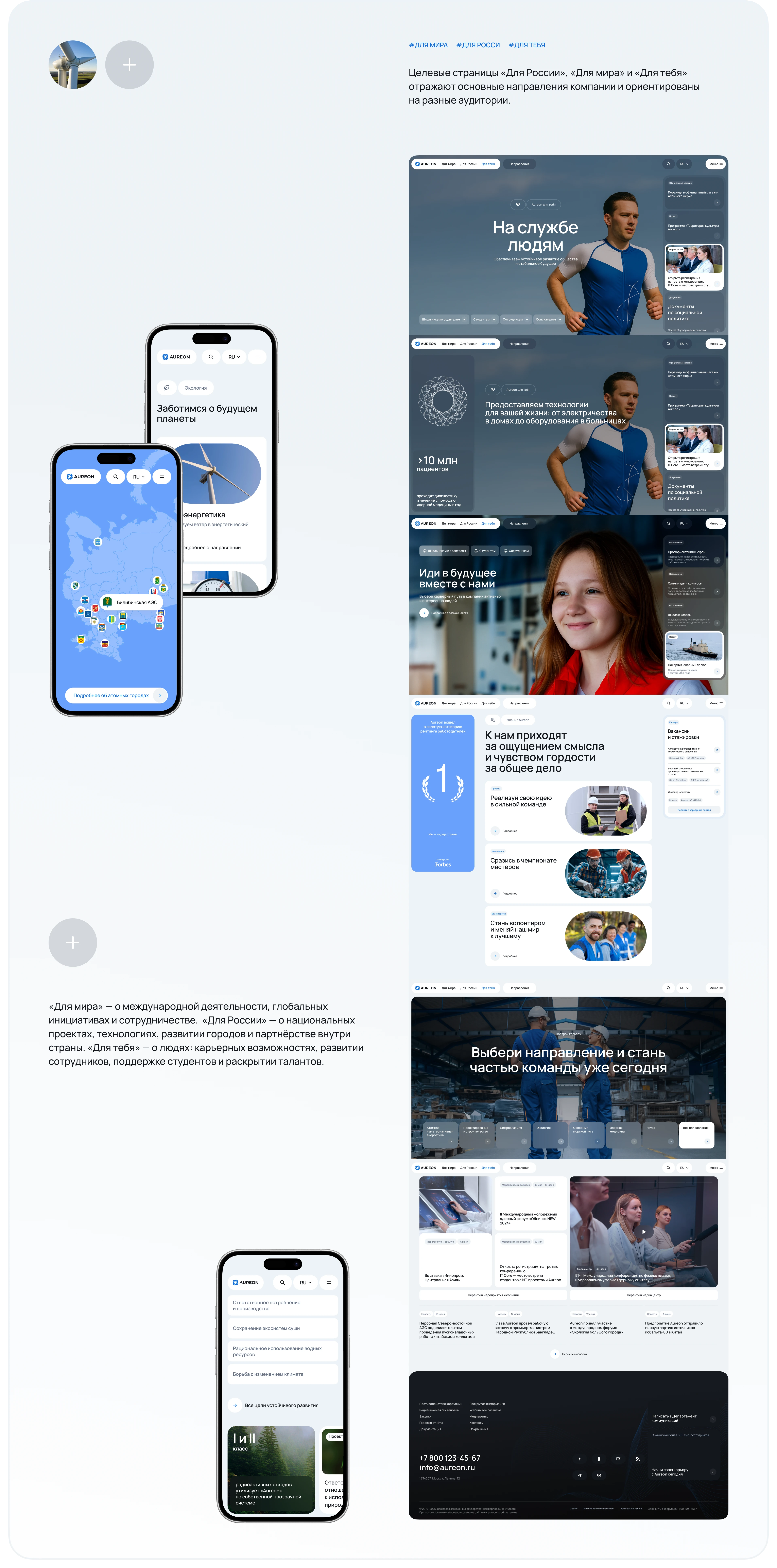 Corporate website • Rebranding — UX/UI design GovTech — Изображение №5 — Интерфейсы, Анимация на Dprofile