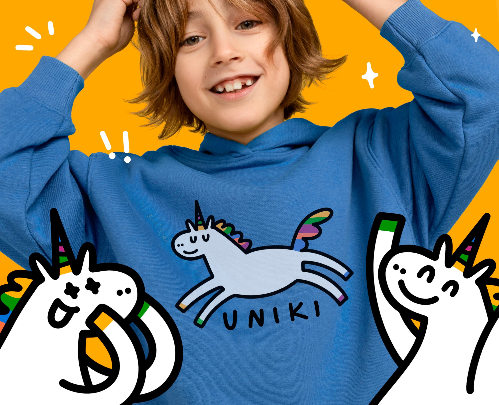 UNIKI. Айдентика для бренда детской одежды на Dprofile