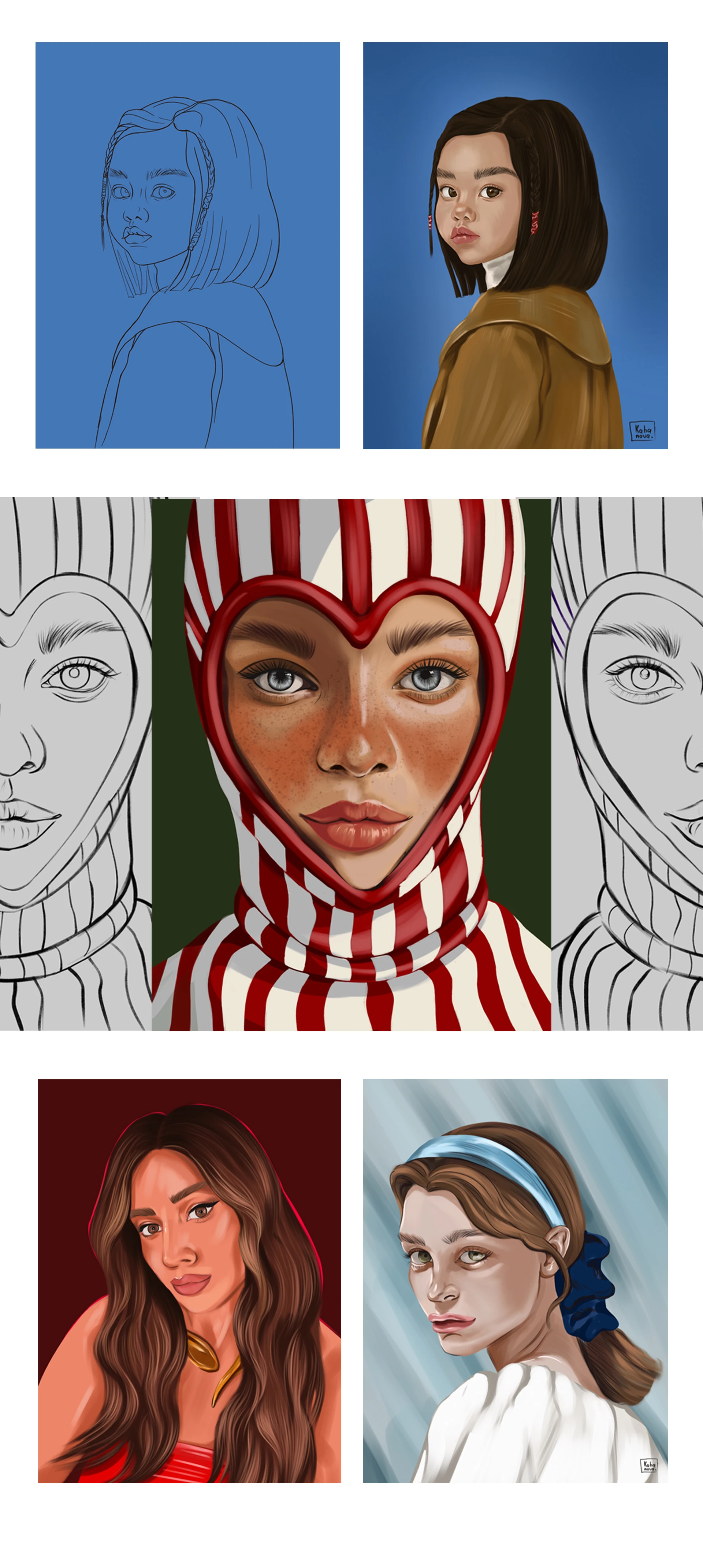 Цифровые портреты — Изображение №1 — Брендинг, Иллюстрация на Dprofile