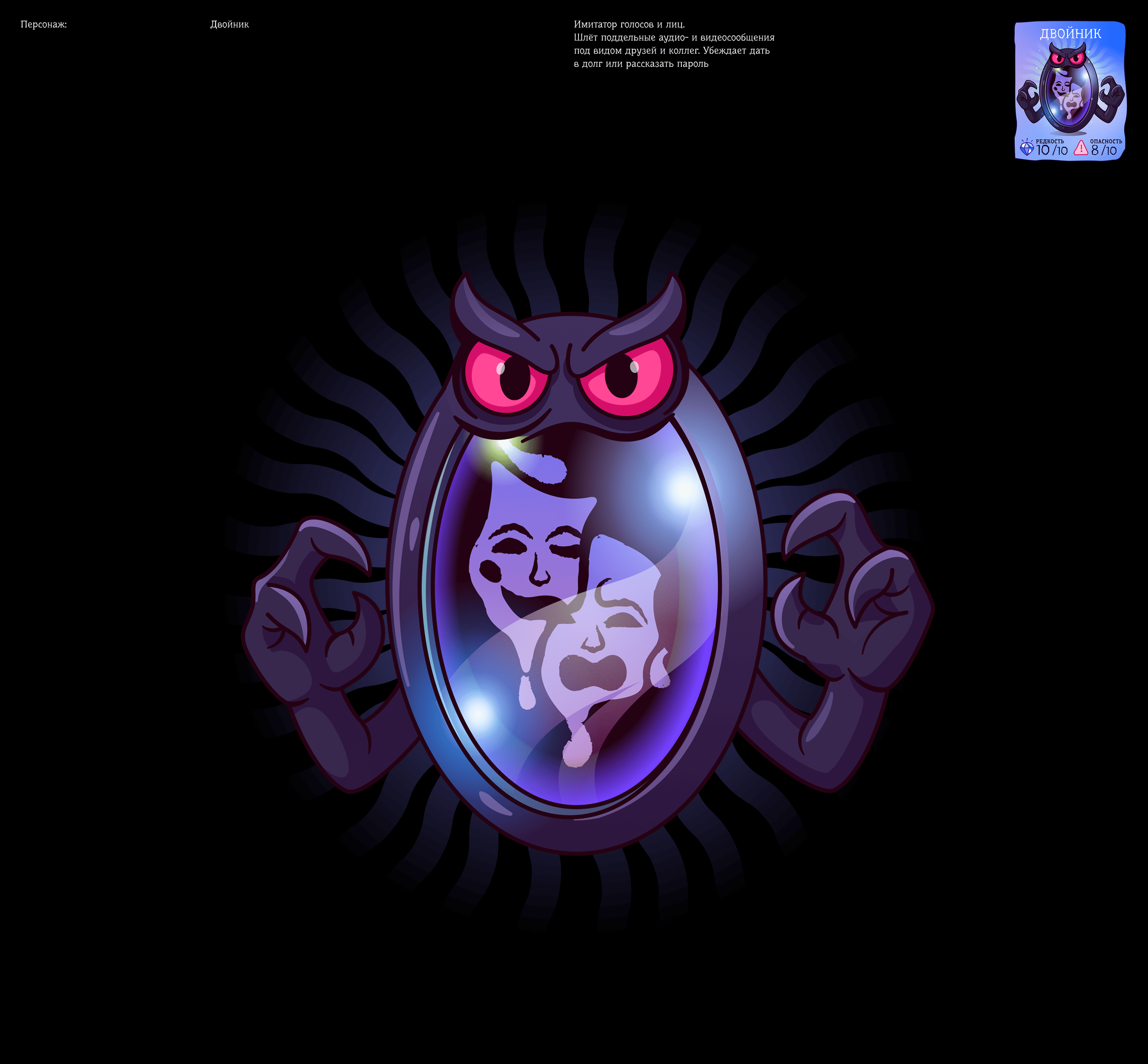 ozon банк \ vc.ru игра кибербезопасность — Изображение №7 — Иллюстрация, Маркетинг на Dprofile