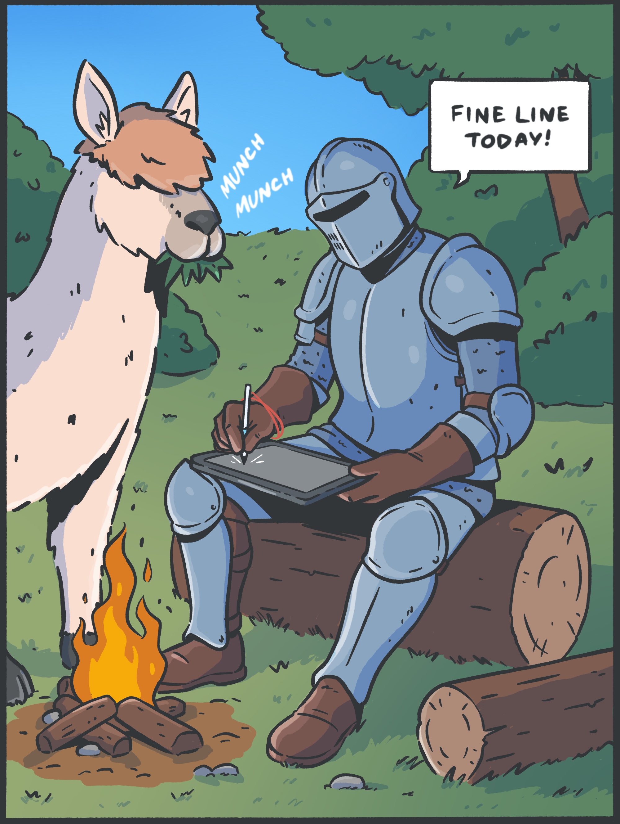 Tales of Sir Pencilot — Изображение №10 — Иллюстрация на Dprofile