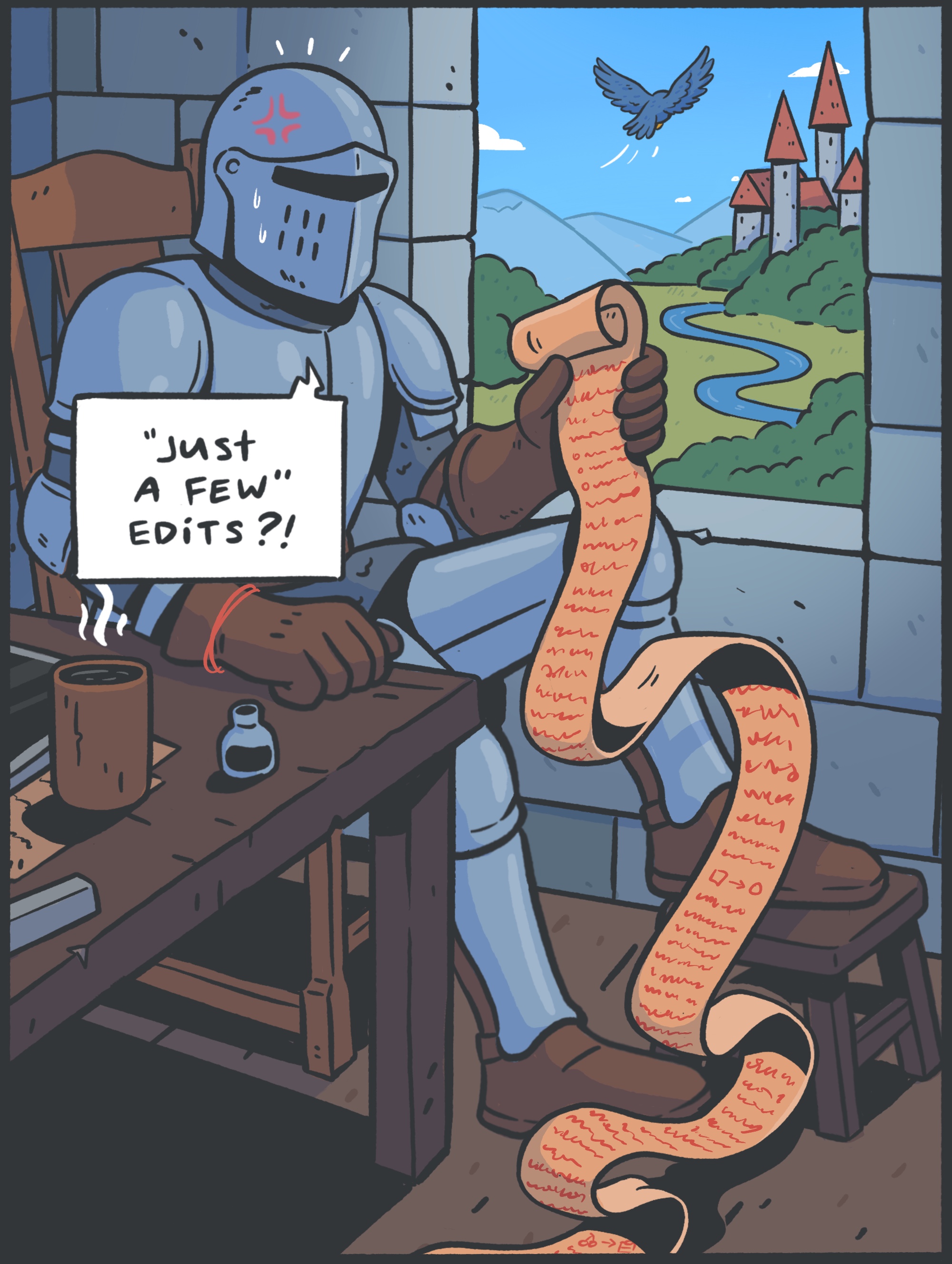 Tales of Sir Pencilot — Изображение №26 — Иллюстрация на Dprofile