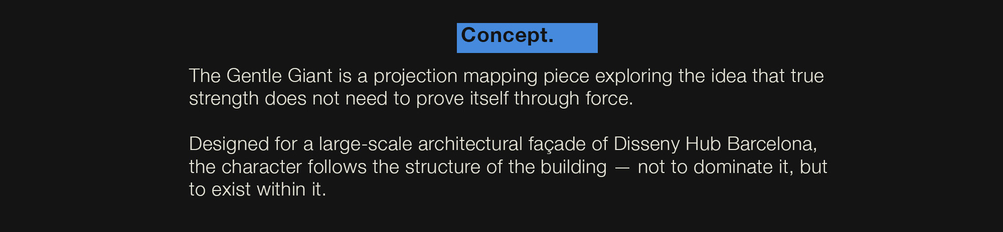 OFFF 2026 / The Gentle Giant — Изображение №2 — Иллюстрация, Архитектура на Dprofile
