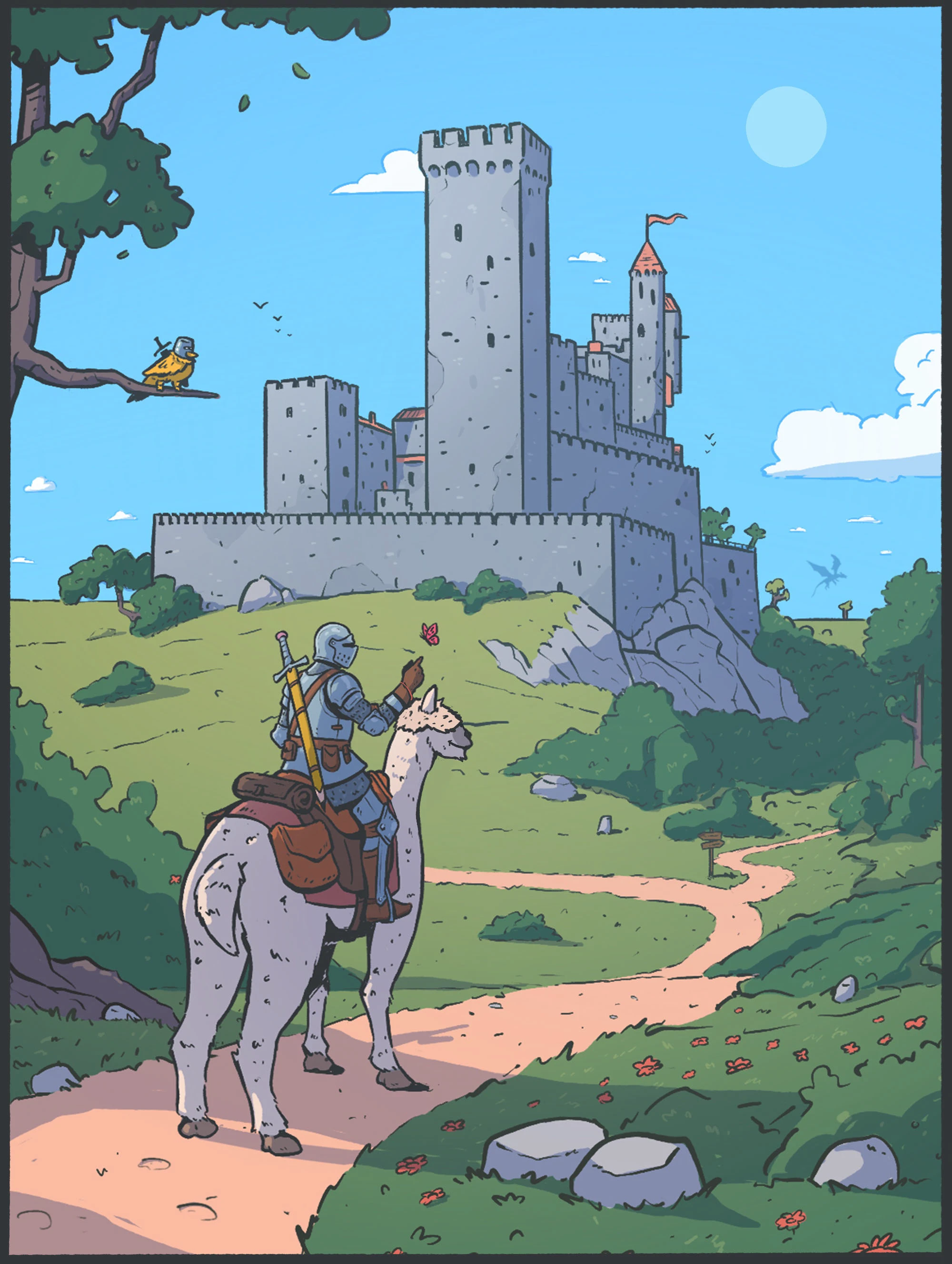 Tales of Sir Pencilot — Изображение №7 — Иллюстрация на Dprofile