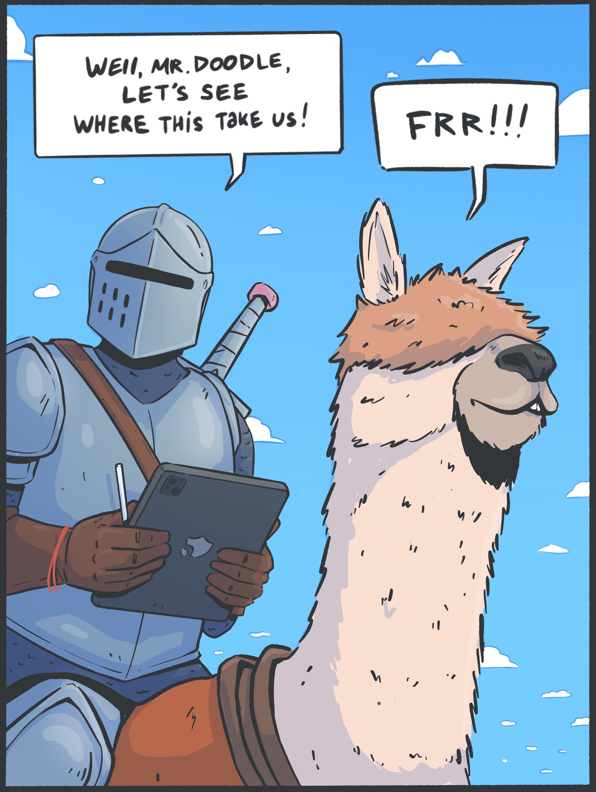 Tales of Sir Pencilot — Изображение №6 — Иллюстрация на Dprofile