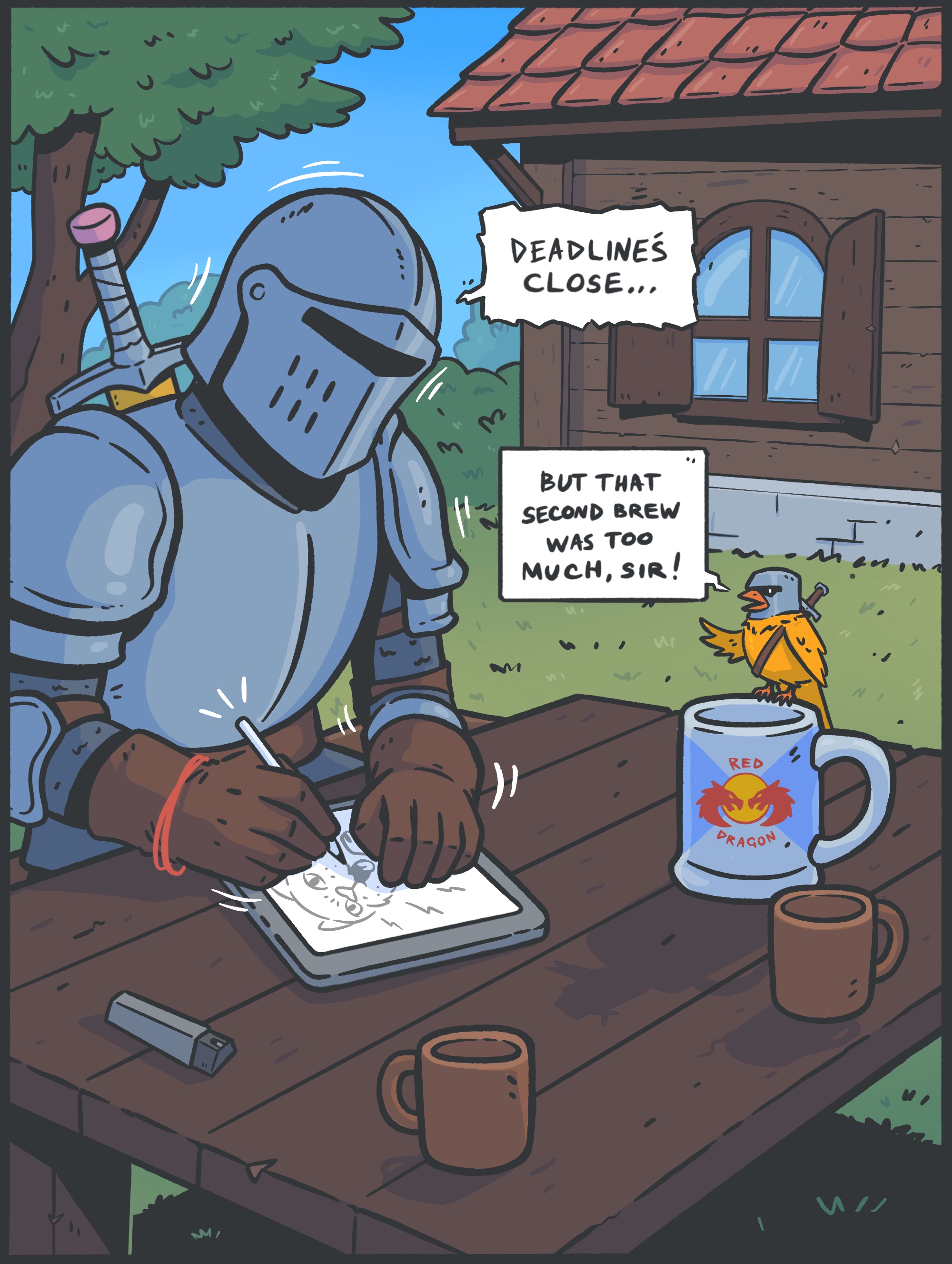 Tales of Sir Pencilot — Изображение №31 — Иллюстрация на Dprofile