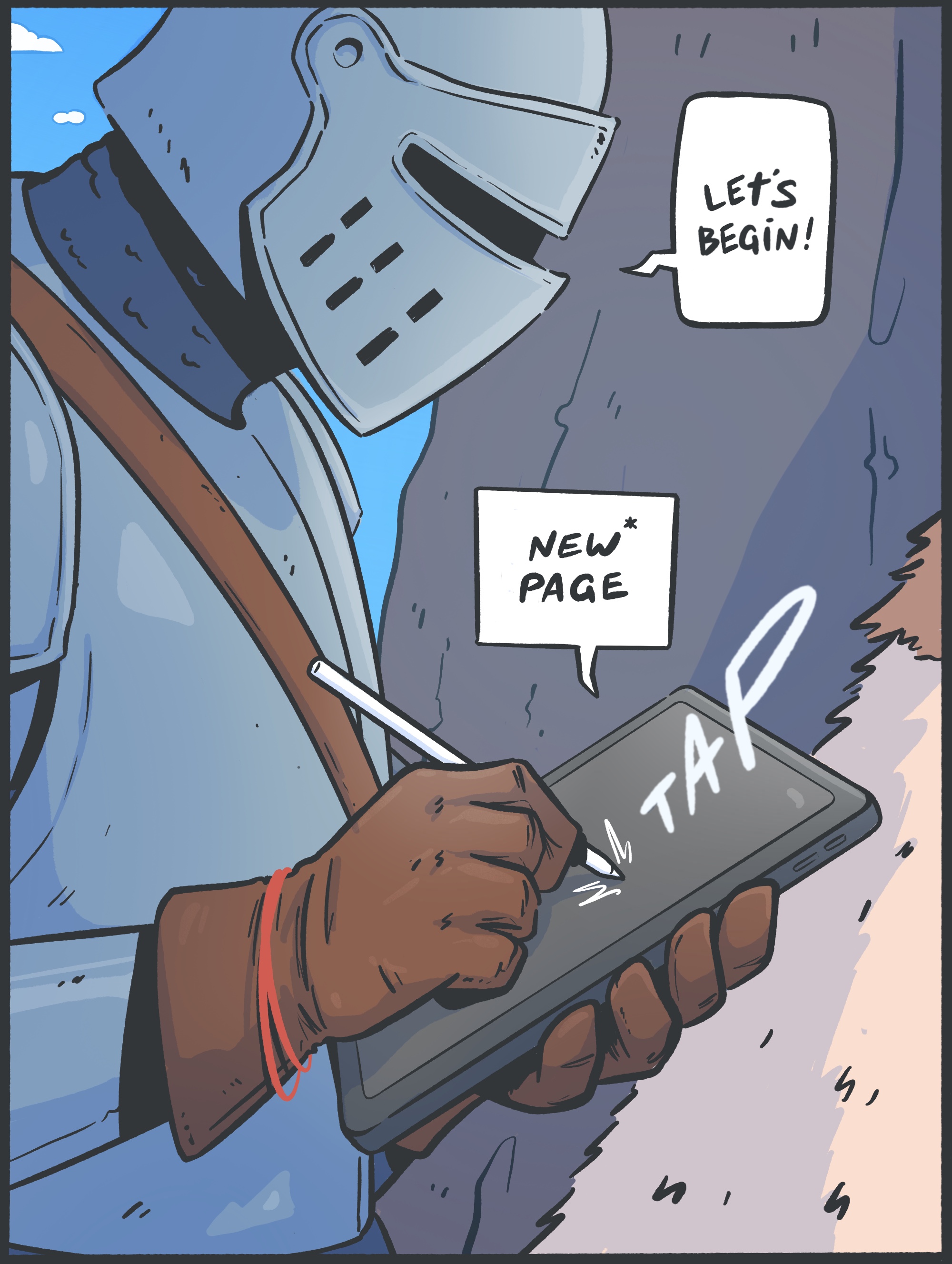 Tales of Sir Pencilot — Изображение №4 — Иллюстрация на Dprofile