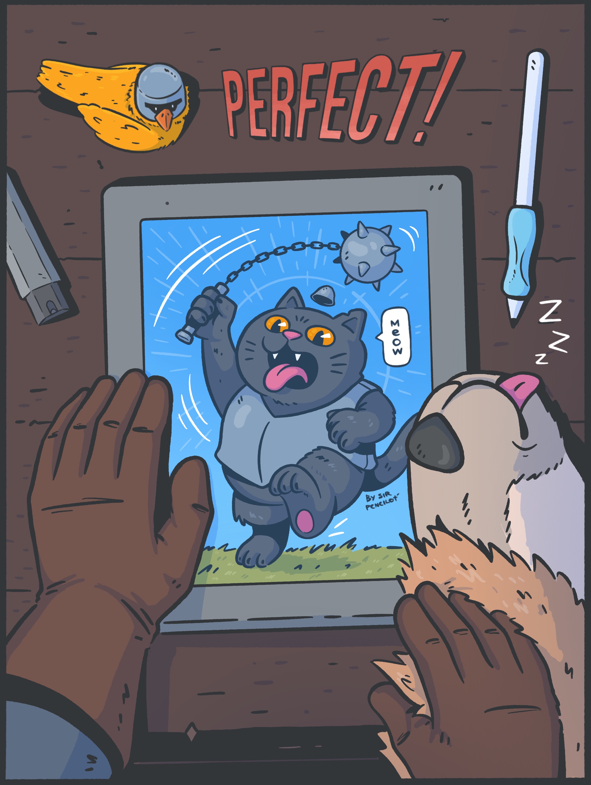 Tales of Sir Pencilot — Изображение №35 — Иллюстрация на Dprofile