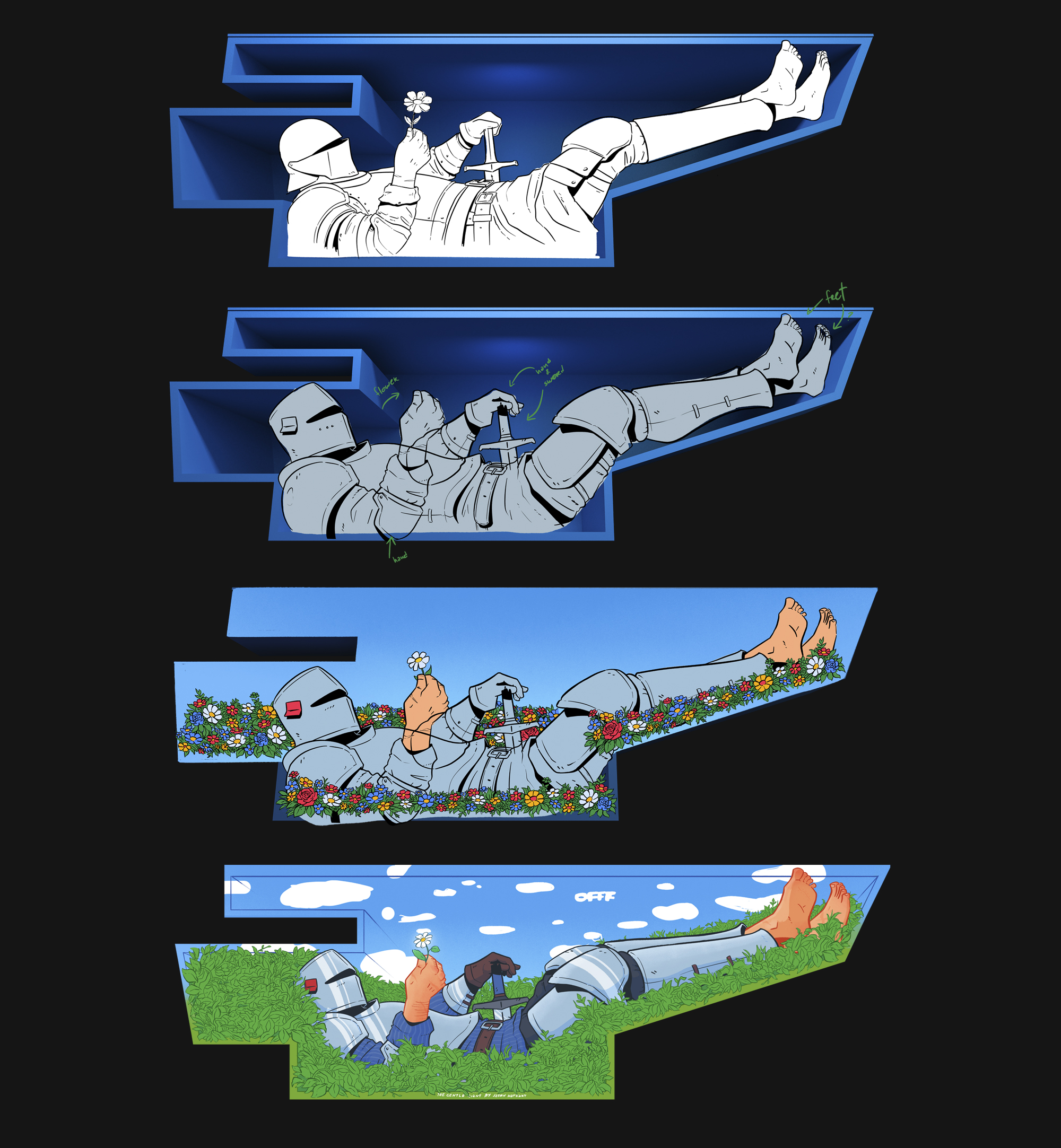 OFFF 2026 / The Gentle Giant — Изображение №5 — Иллюстрация, Архитектура на Dprofile