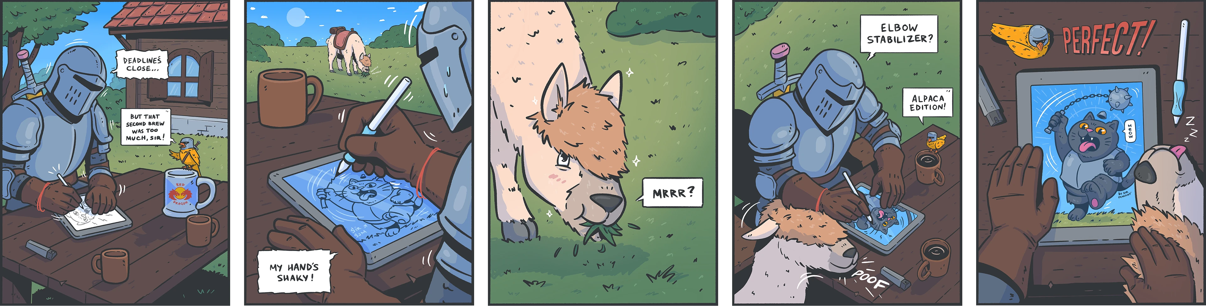 Tales of Sir Pencilot — Изображение №36 — Иллюстрация на Dprofile