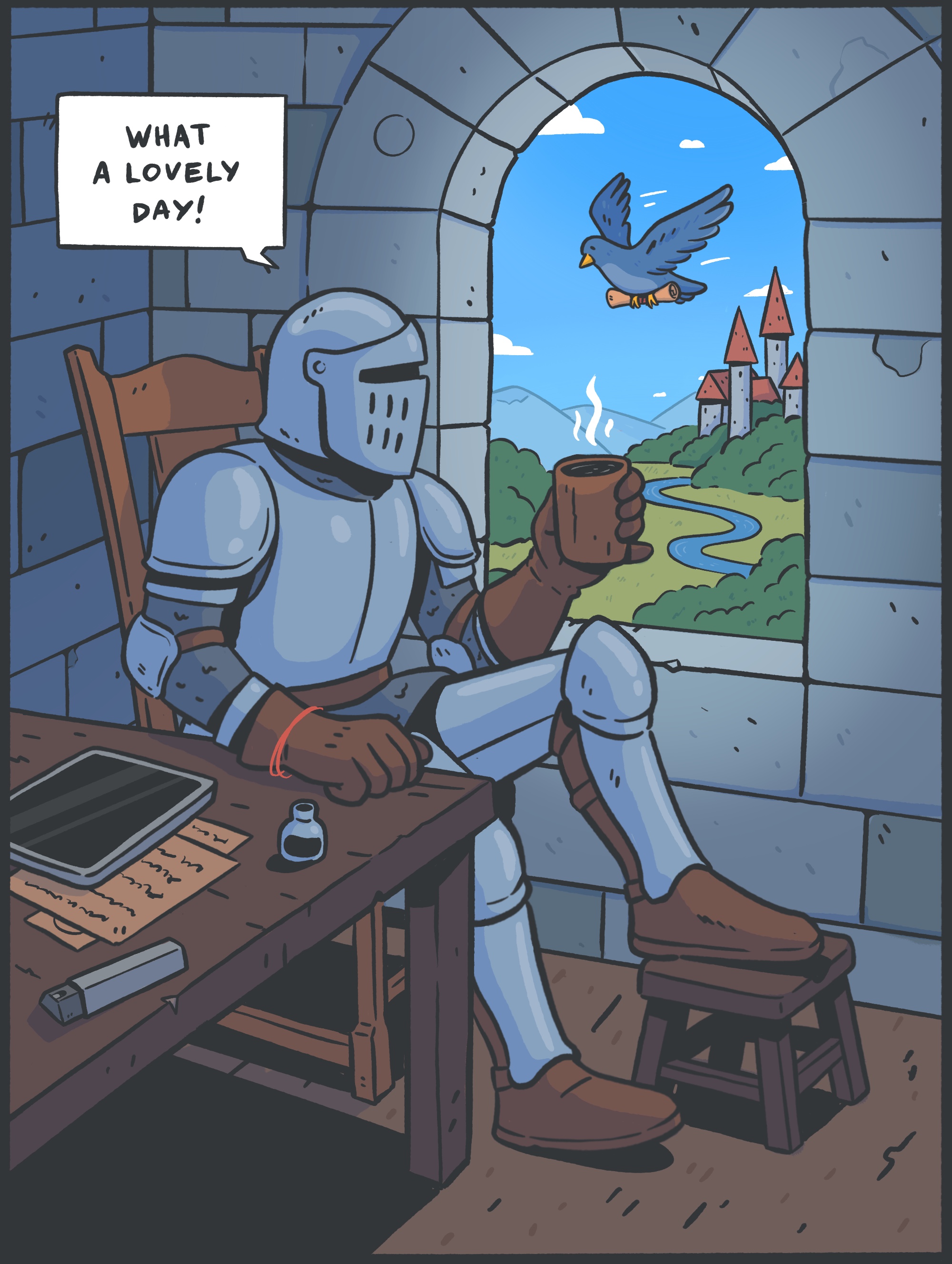 Tales of Sir Pencilot — Изображение №25 — Иллюстрация на Dprofile