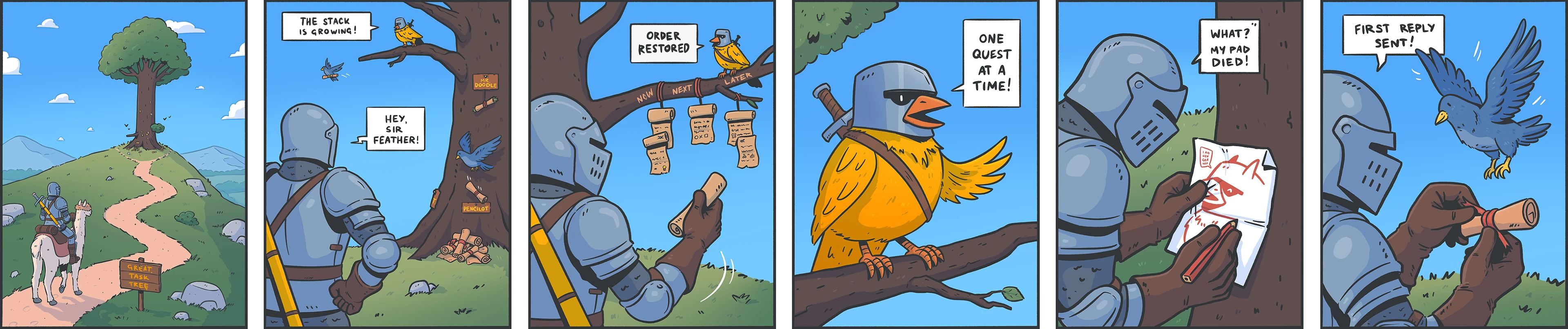 Tales of Sir Pencilot — Изображение №23 — Иллюстрация на Dprofile