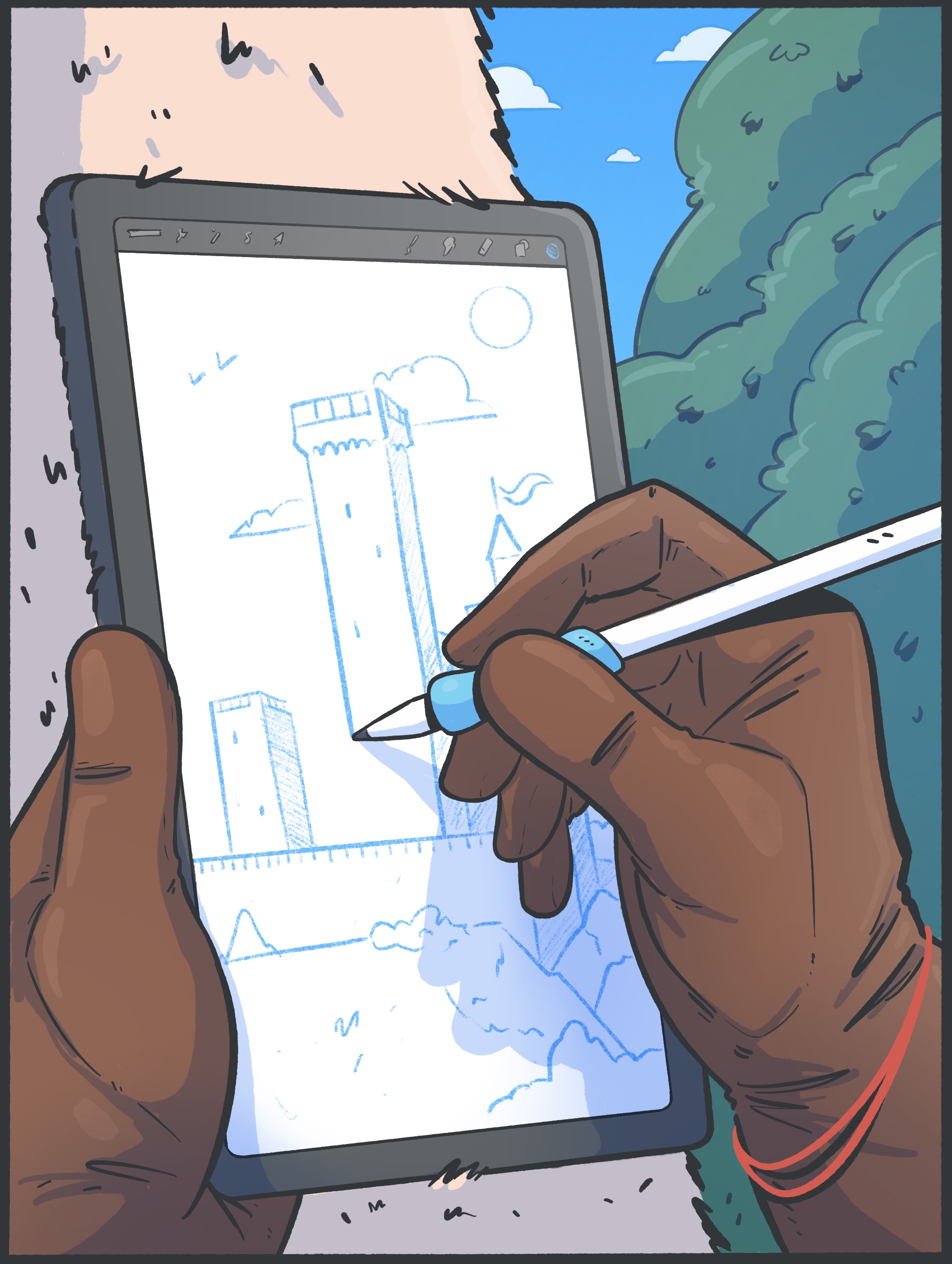 Tales of Sir Pencilot — Изображение №5 — Иллюстрация на Dprofile