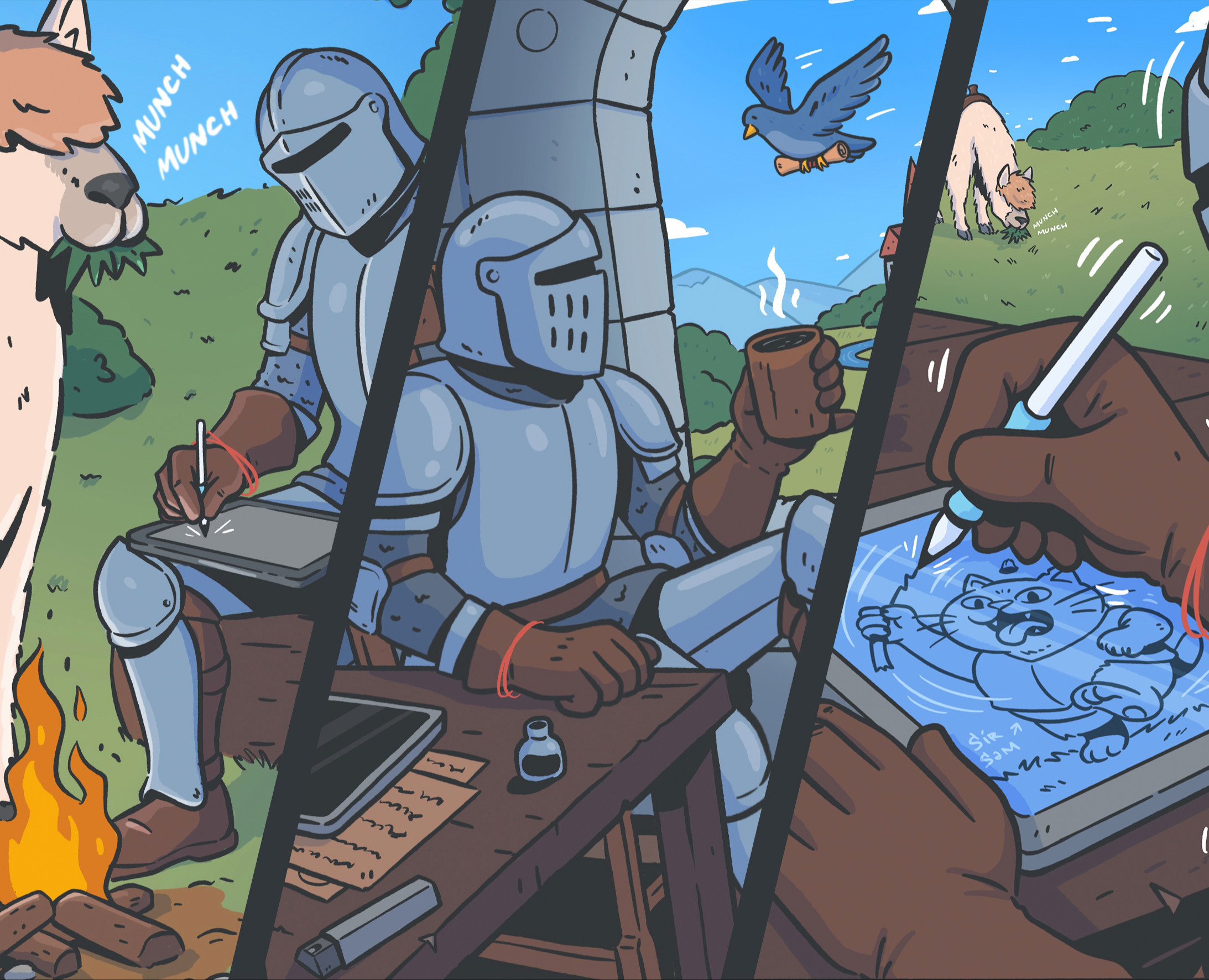 Tales of Sir Pencilot на Dprofile