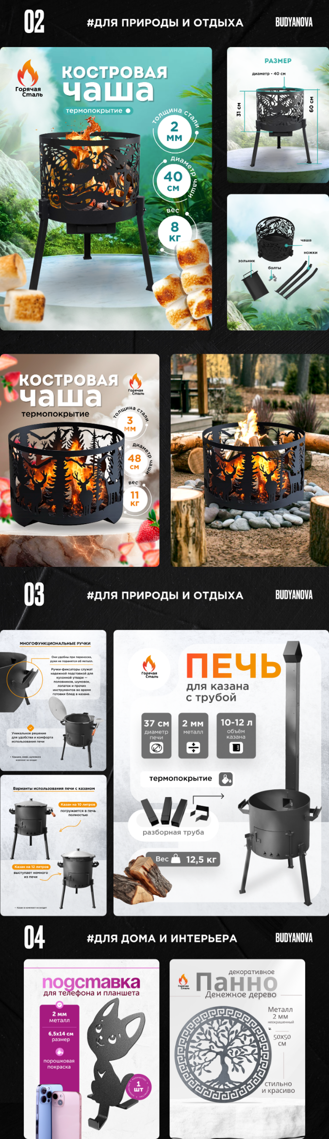 Инфографика для компании "Горячая Сталь" — Изображение №2 — Брендинг, Графика на Dprofile