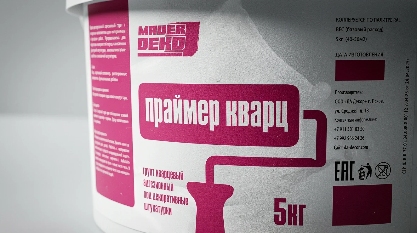 БРЕНДИНГ И ДИЗАЙН УПАКОВКИ ДЕКОРАТИВНЫХ ШТУКАТУРОК — Изображение №2 — Брендинг на Dprofile