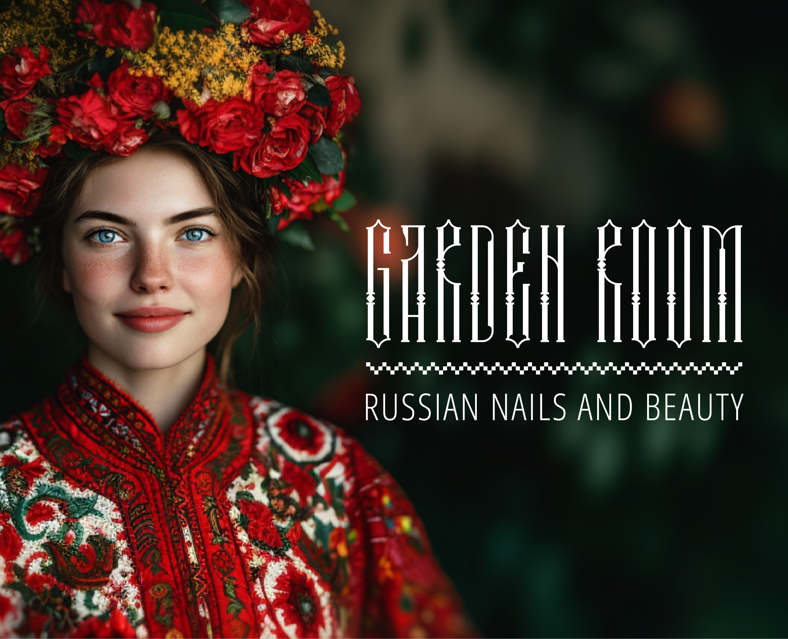 ЛОГОТИП И ФИРМЕННЫЙ СТИЛЬ РУССКОГО МАНИКЮРНОГО САЛОНА на Dprofile