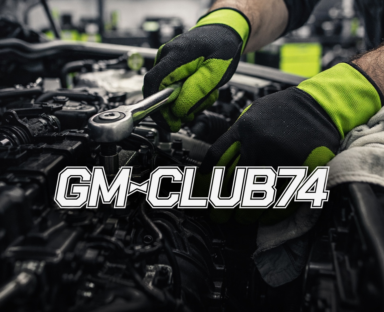 Фирменный стиль автосервиса GM-club74 на Dprofile