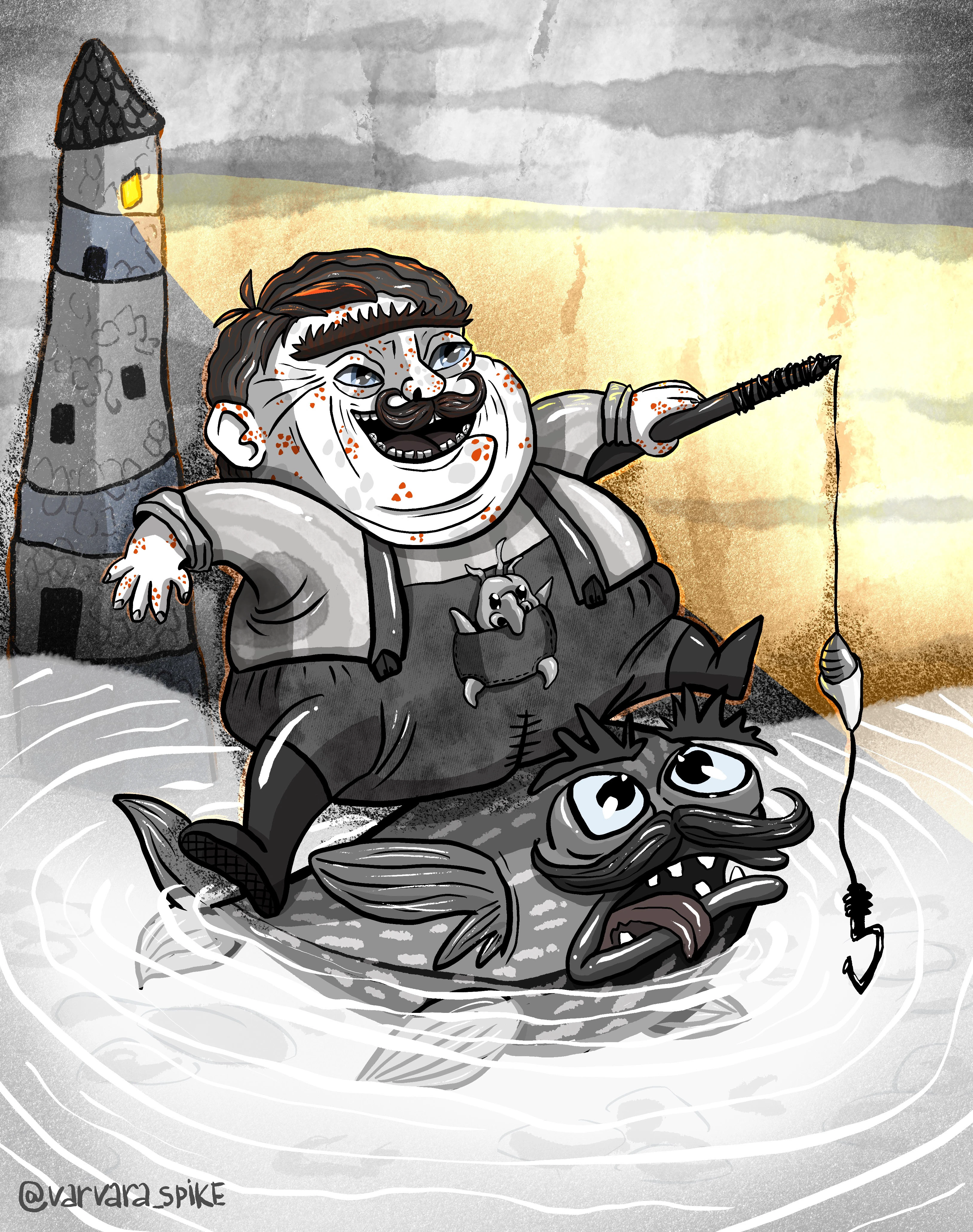 Инктобер 2025 — Изображение №5 — Иллюстрация на Dprofile