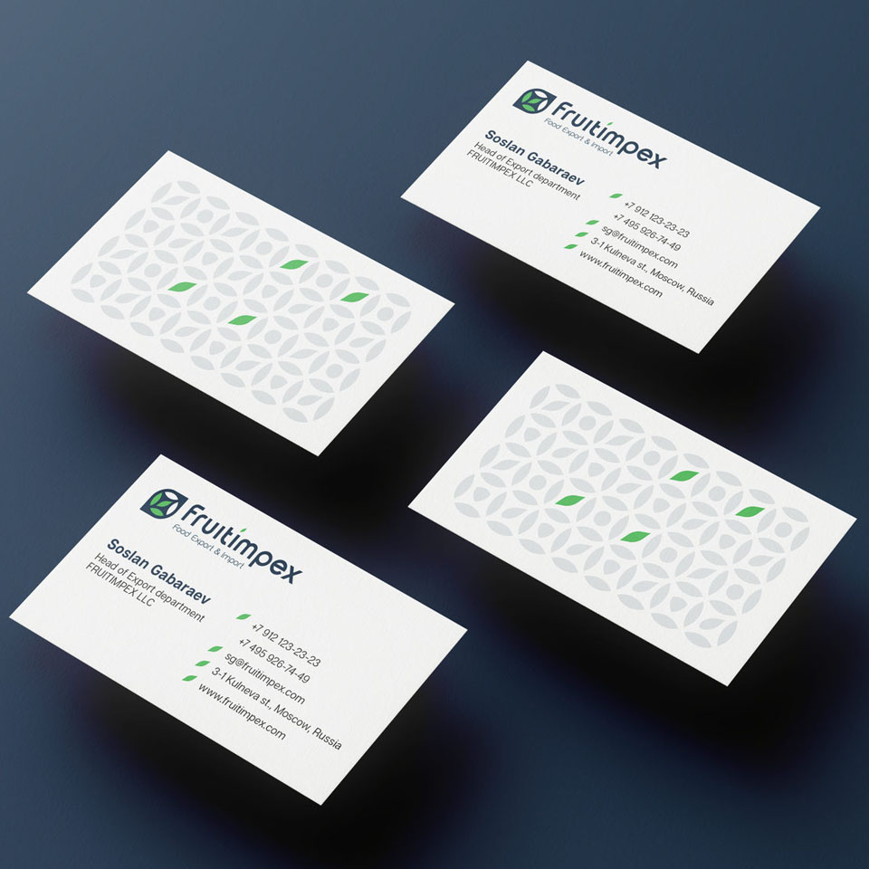 Fruitimpex | Corporate identity — Изображение №10 — Брендинг, Графика на Dprofile