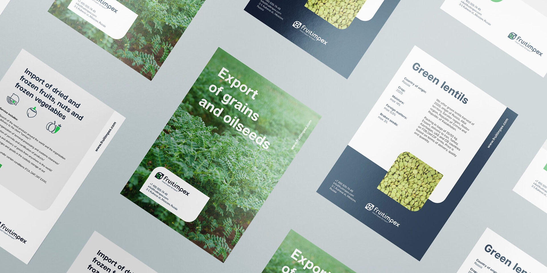 Fruitimpex | Corporate identity — Изображение №17 — Брендинг, Графика на Dprofile